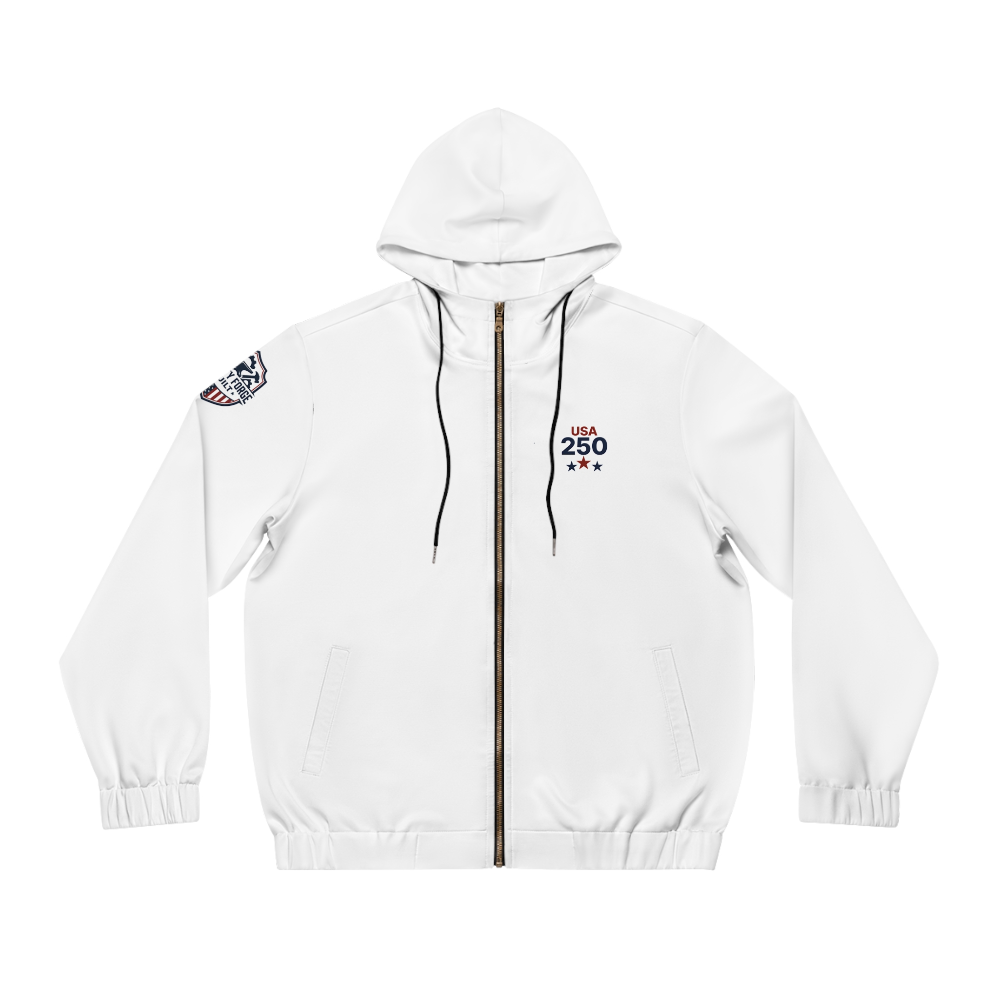 250 Years of Navigating Freedom zip up Hoodie | USA 1776 - 2026