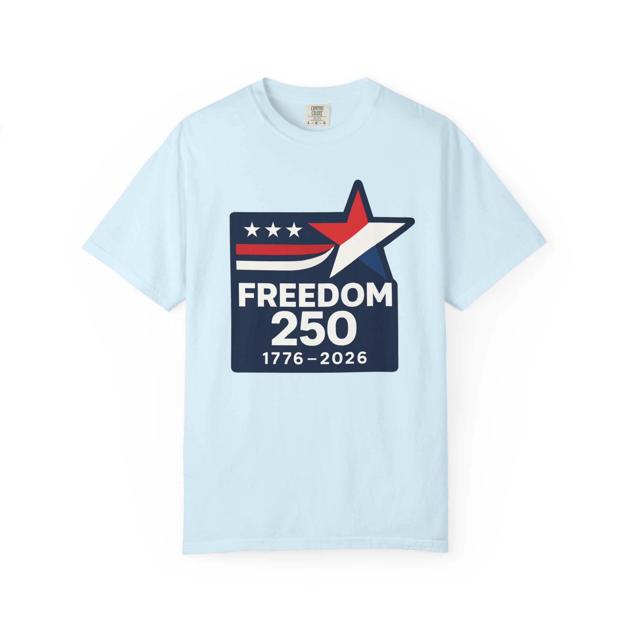 Freedom 250 Tee | America 250 Star Flag Patriotic Shirt | Semiquincentennial 1776-2026 Gift - Image 10