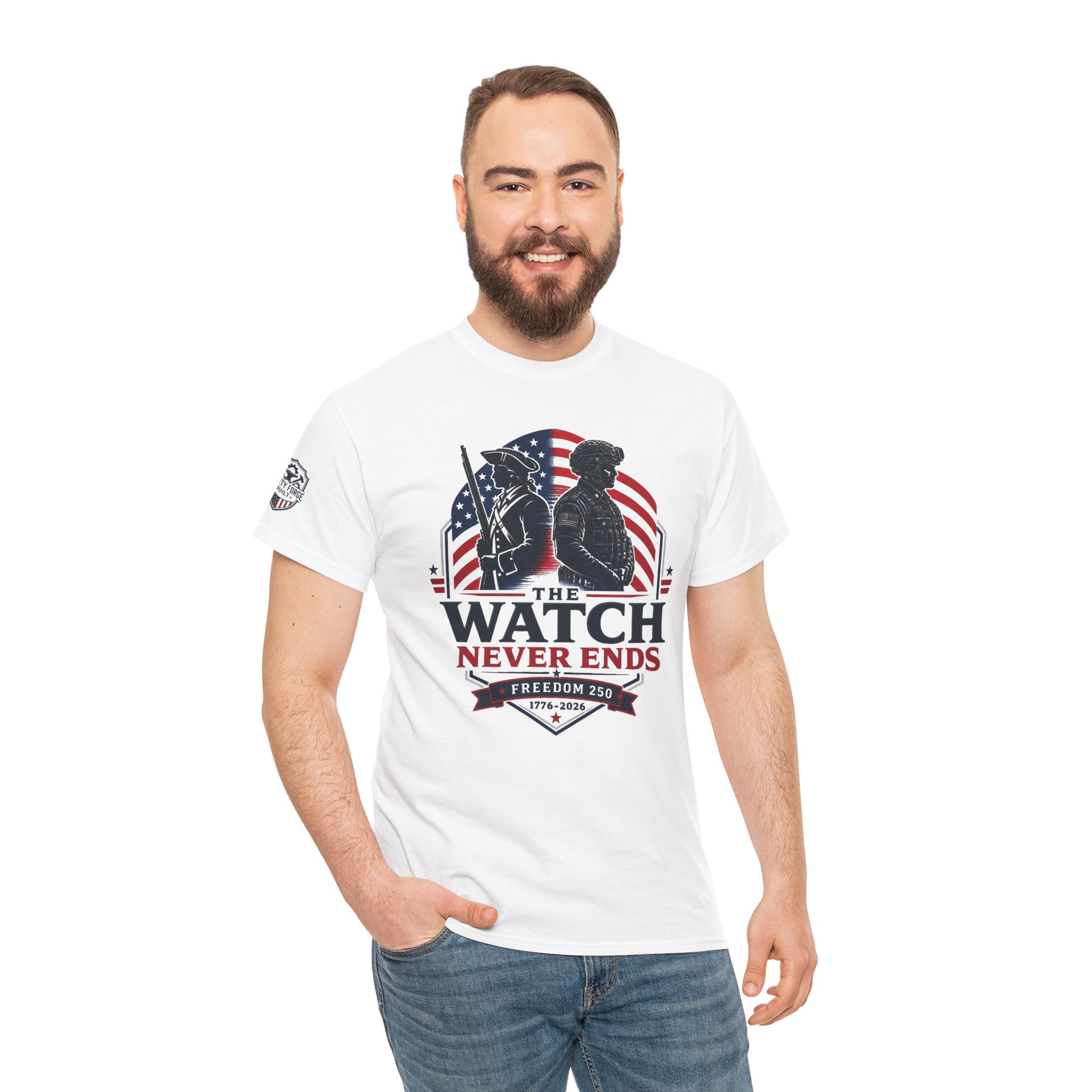 Soldier Watch Tee - The Watch Never Ends | Original Design 1 Soldier Watch Tee - The Watch Never Ends | Original Design