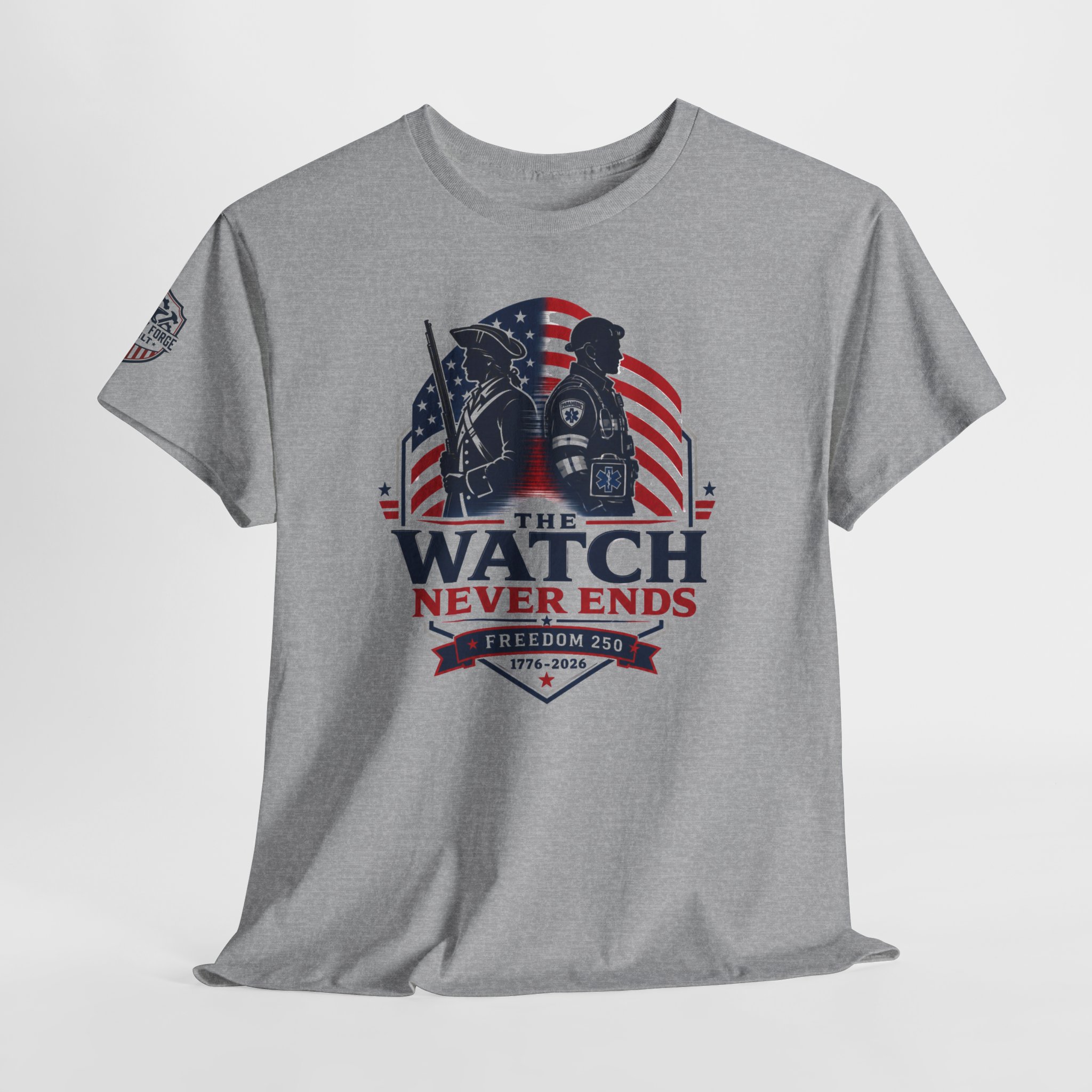 Retired Paramedic Tee - The Watch Never Ends | Original Design 6 Retired Paramedic Tee - The Watch Never Ends | Original Design - Image 6