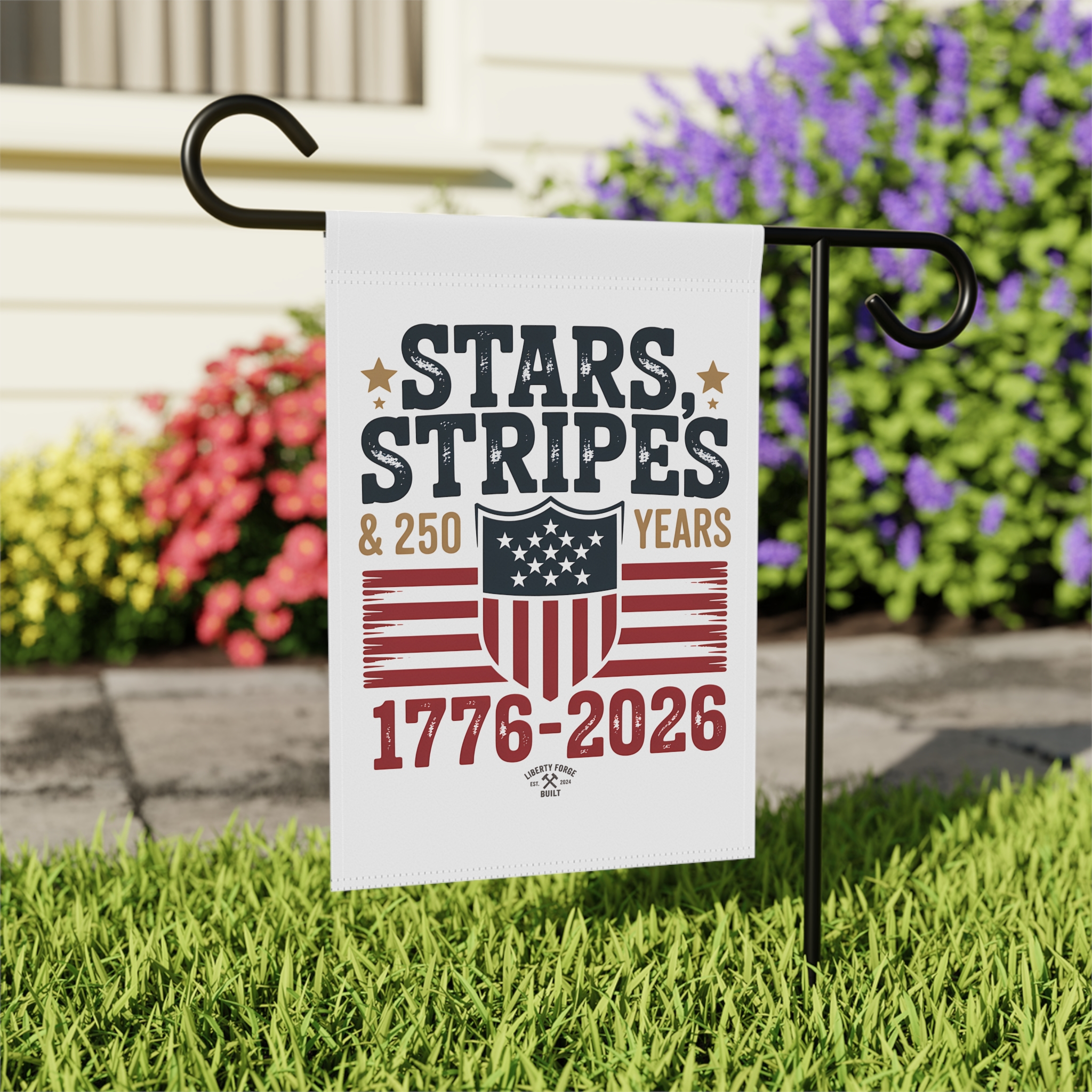 Stars & Stripes 1776-2026 Flag | 250th Anniversary Yard House Banner | America 250 Semiquincentennial - Image 5