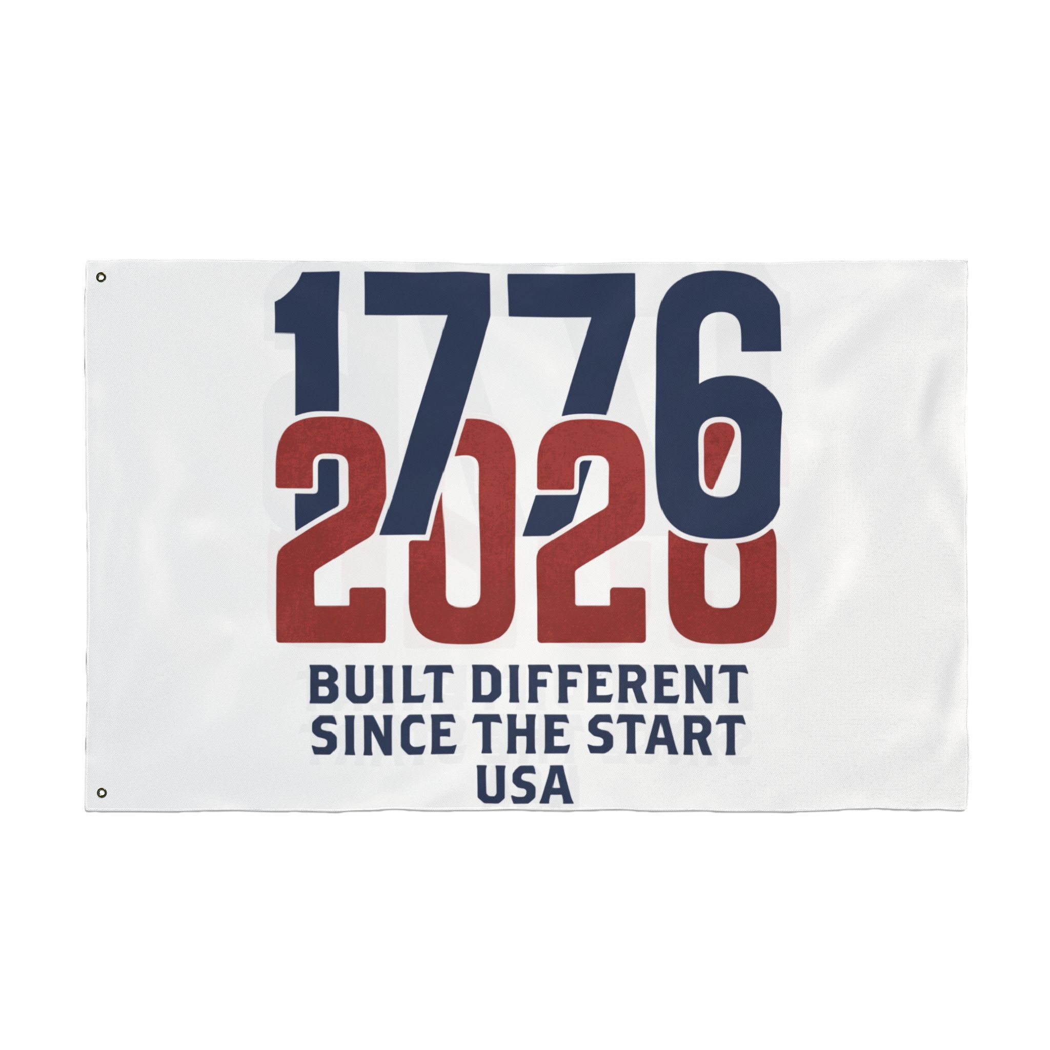 1776-2026 Built Different Double Sided Flag | America 250 Patriotic Yard House Banner | Semiquincentennial - Image 5