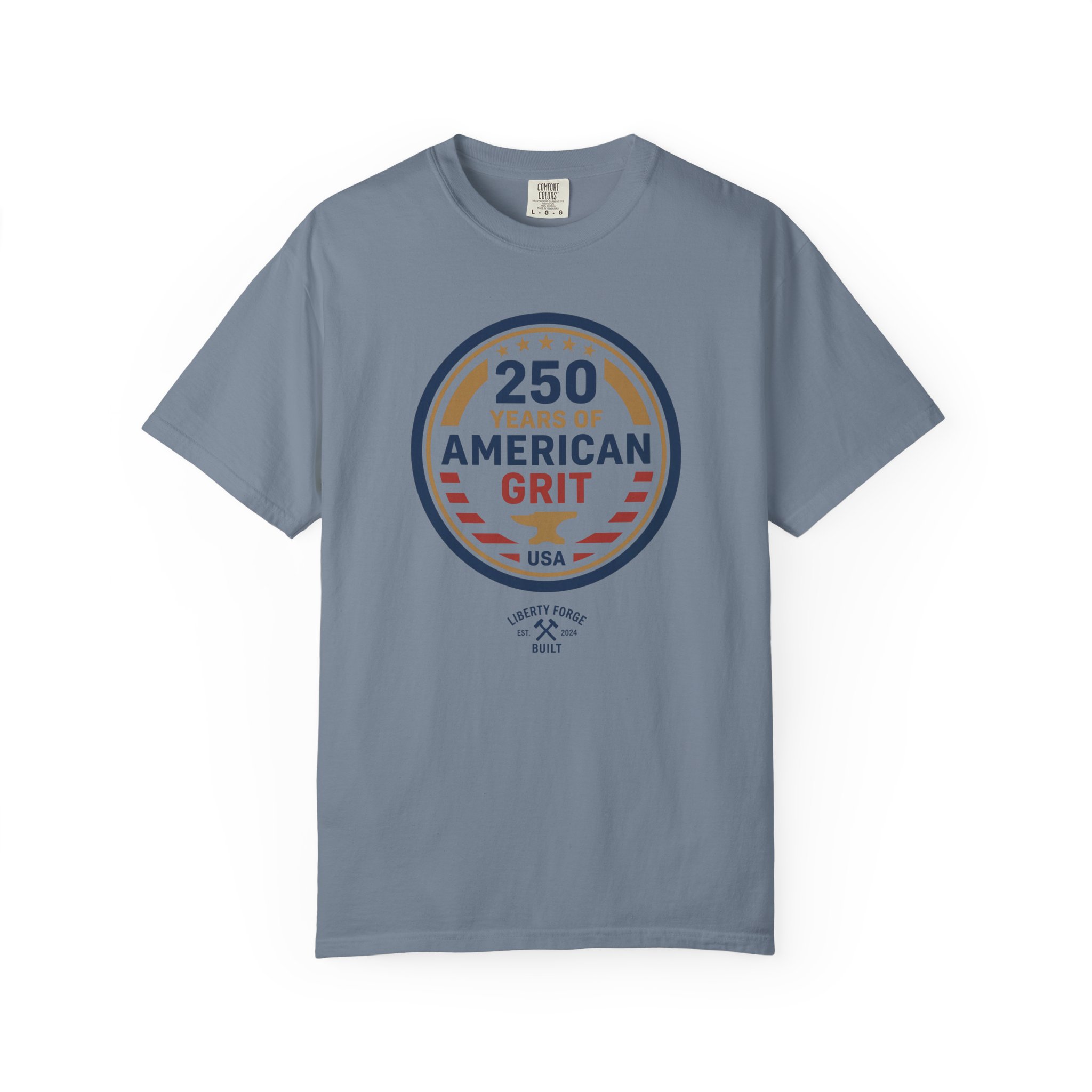 250 Years of American Grit Tee | Semiquincentennial 1776-2026 Patriotic Shirt | America 250 Gift - Image 9