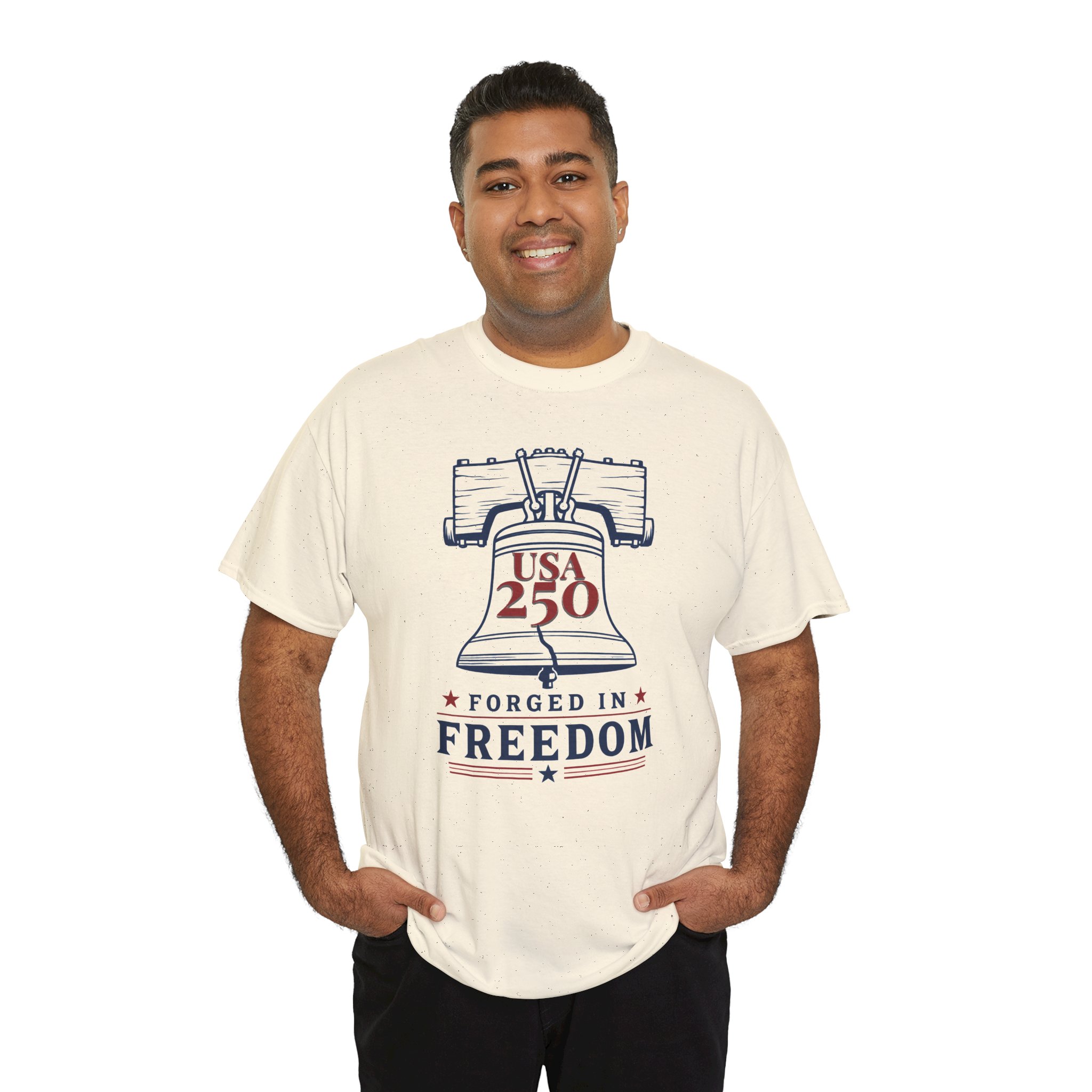 Liberty Bell 250 Tee - 1776-2026 Semiquincentennial | Original Design 3 Liberty Bell 250 Tee - 1776-2026 Semiquincentennial | Original Design - Image 3