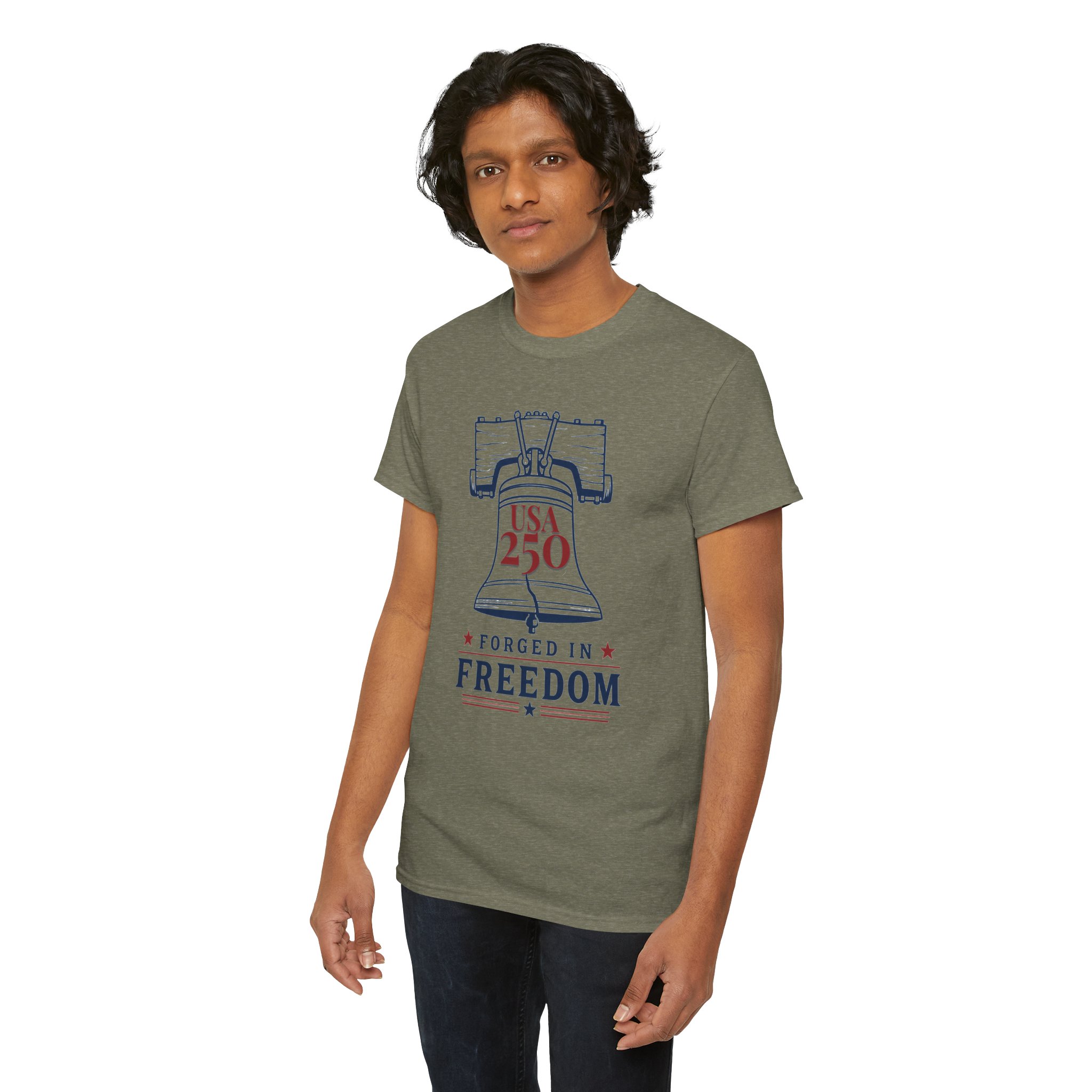 Liberty Bell 250 Tee - 1776-2026 Semiquincentennial | Original Design 6 Liberty Bell 250 Tee - 1776-2026 Semiquincentennial | Original Design - Image 6