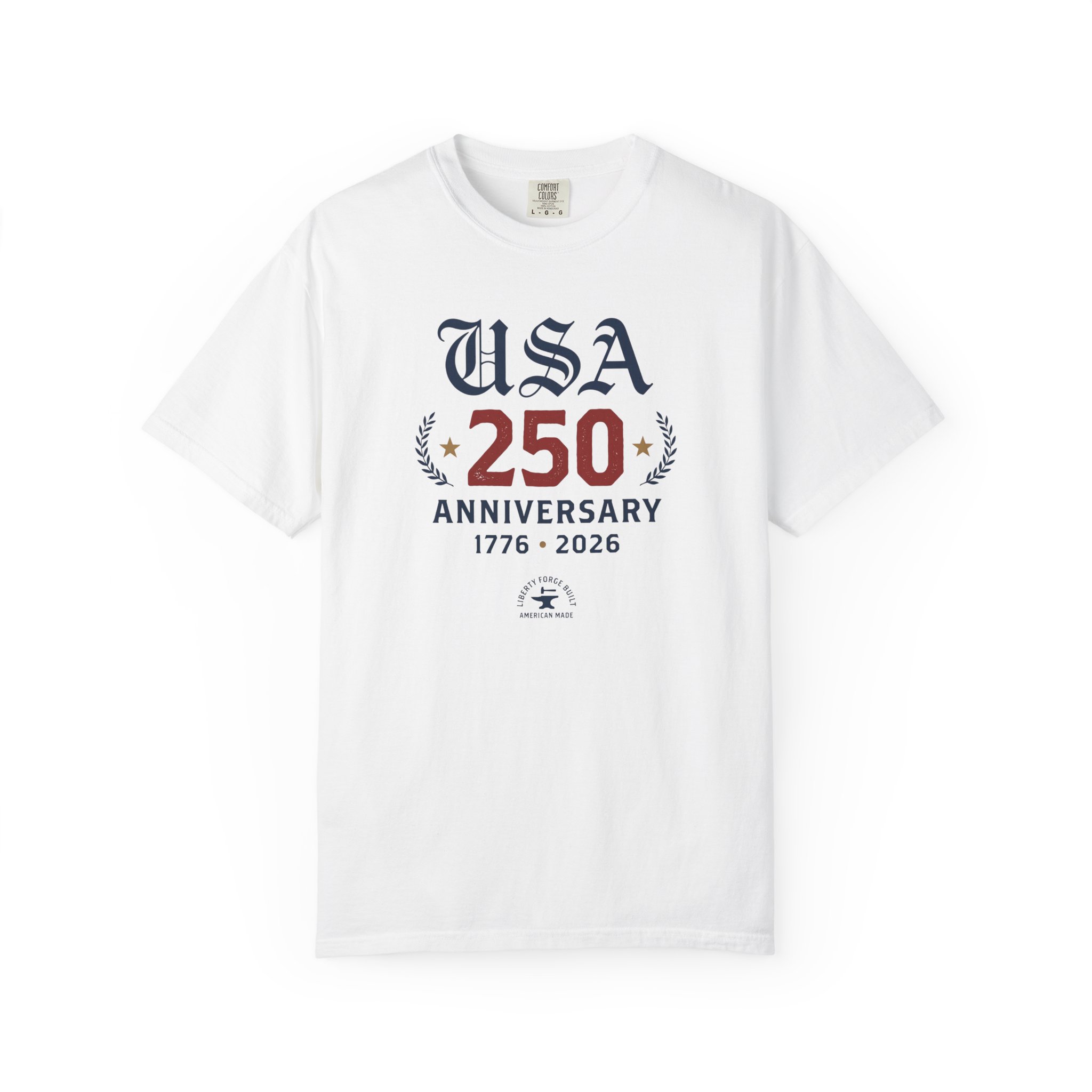 USA 250 Anniversary Tee | 1776-2026 Old English Patriotic Shirt | Semiquincentennial Gift