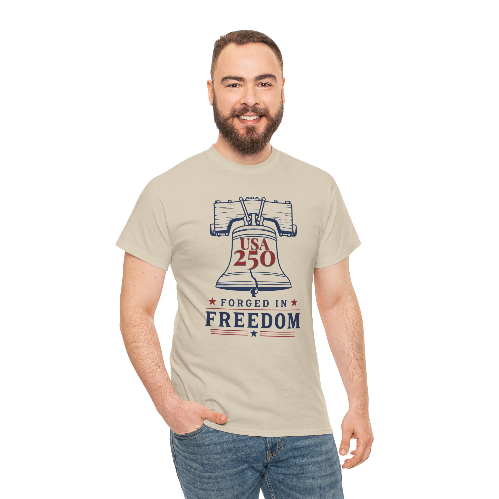 Liberty Bell 250 Tee - 1776-2026 Semiquincentennial | Original Design 8 Liberty Bell 250 Tee - 1776-2026 Semiquincentennial | Original Design - Image 8