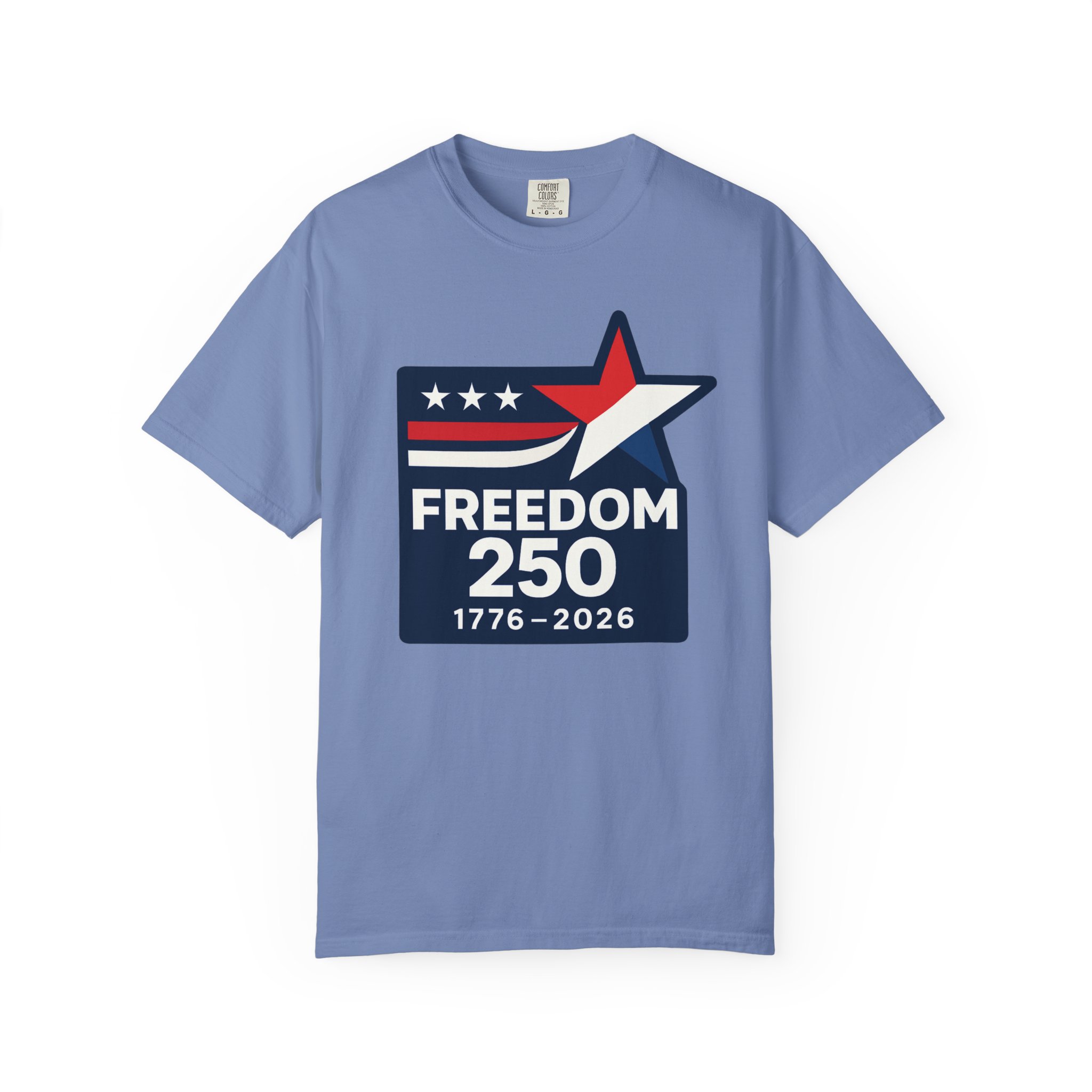 Freedom 250 Tee | America 250 Star Flag Patriotic Shirt | Semiquincentennial 1776-2026 Gift - Image 11