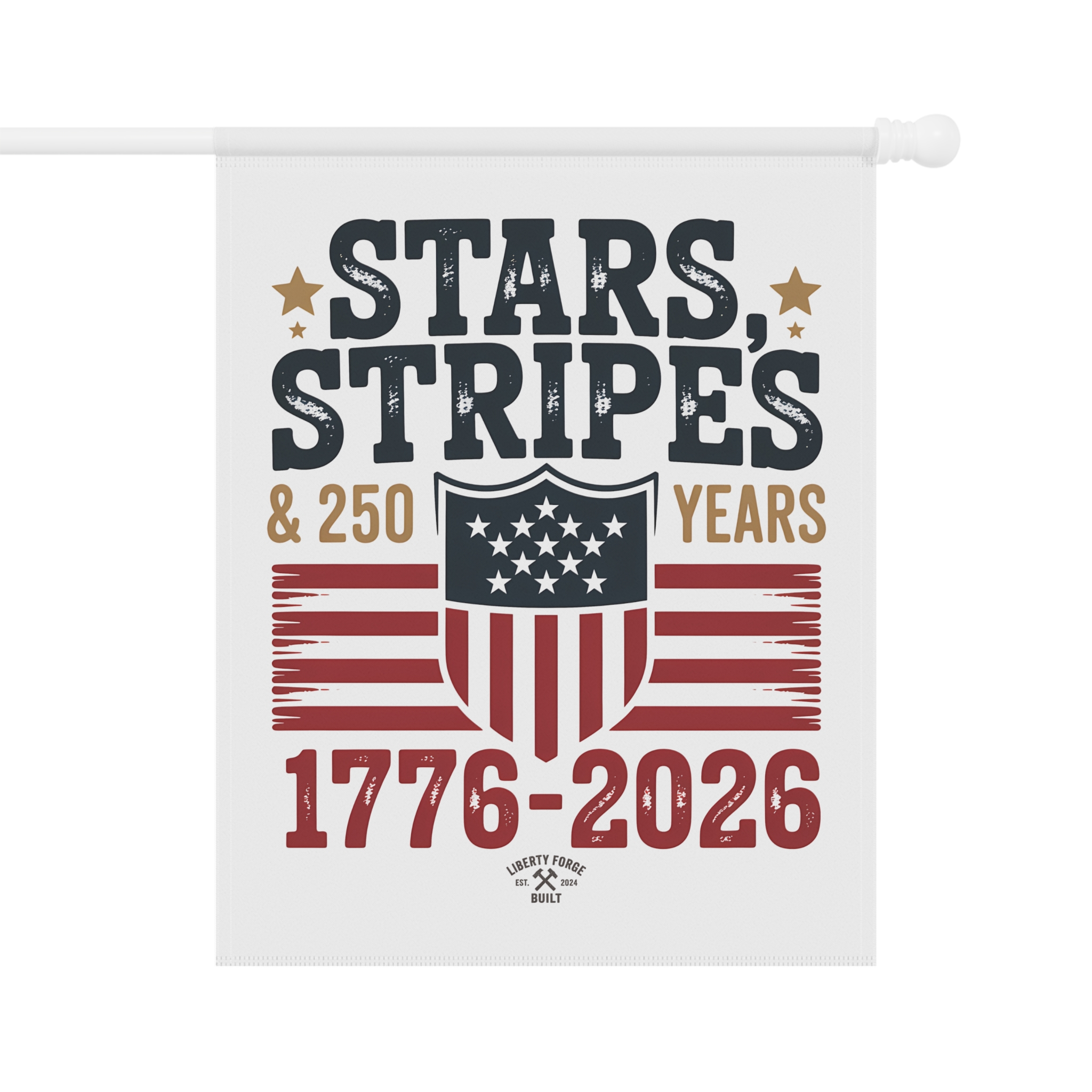 Stars & Stripes 1776-2026 Flag | 250th Anniversary Yard House Banner | America 250 Semiquincentennial - Image 6