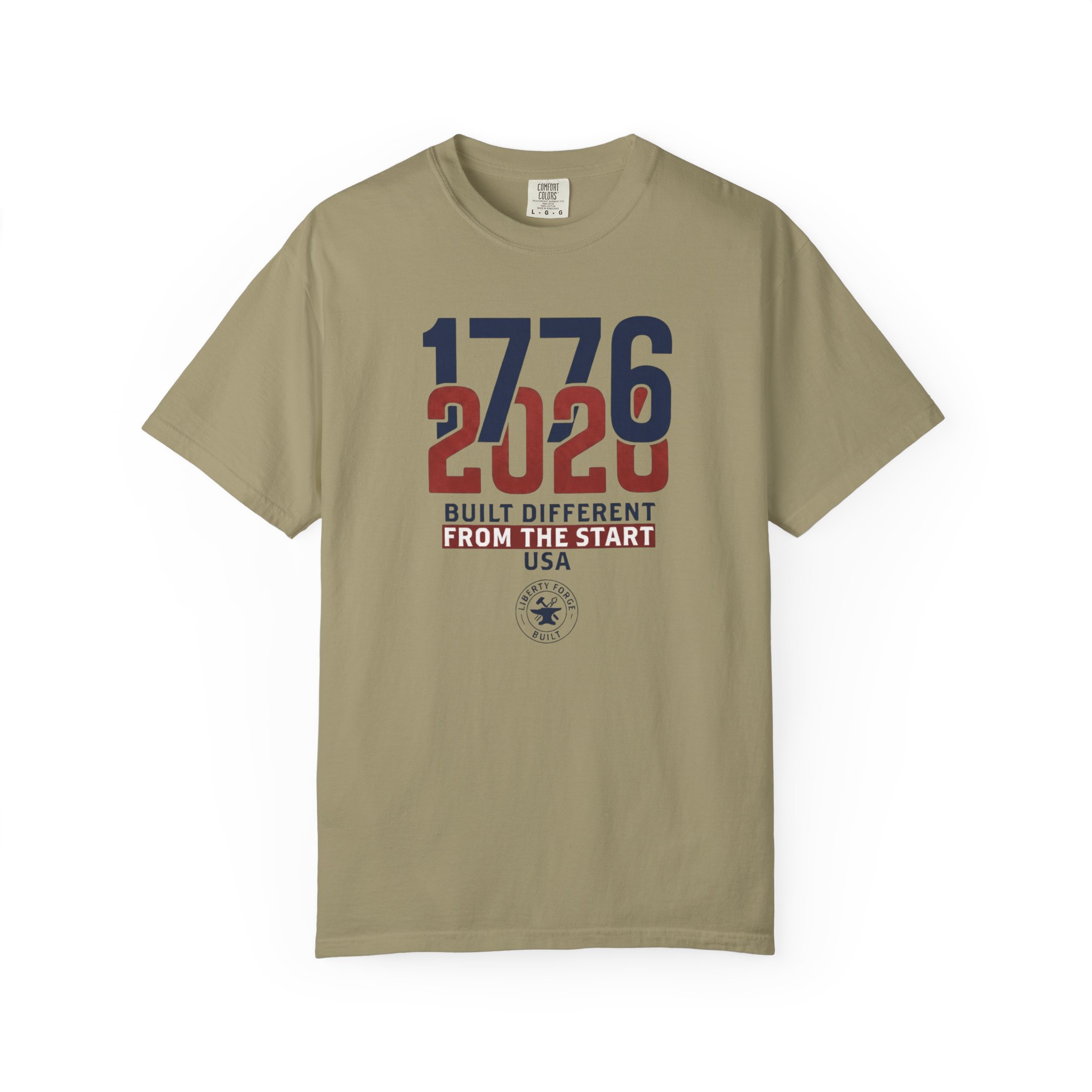 1776-2026 Semiquincentennial Tee | America 250 Built Different Shirt | 4th of July Patriotic Gift - Image 2