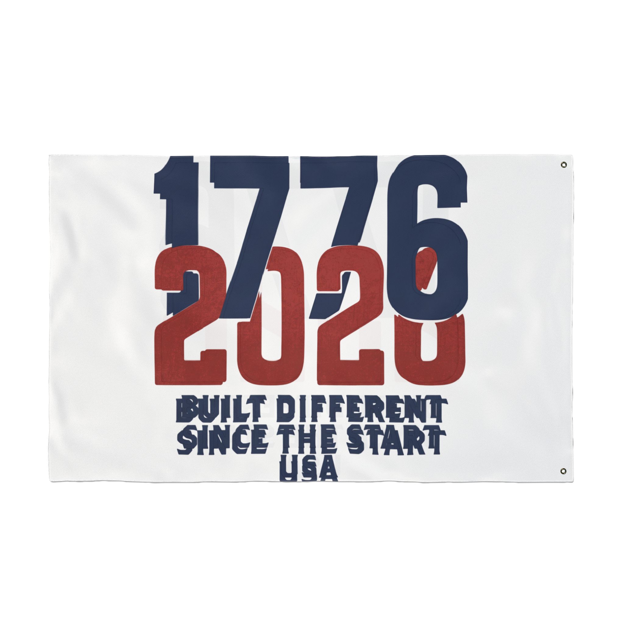 1776-2026 Built Different Double Sided Flag | America 250 Patriotic Yard House Banner | Semiquincentennial - Image 6