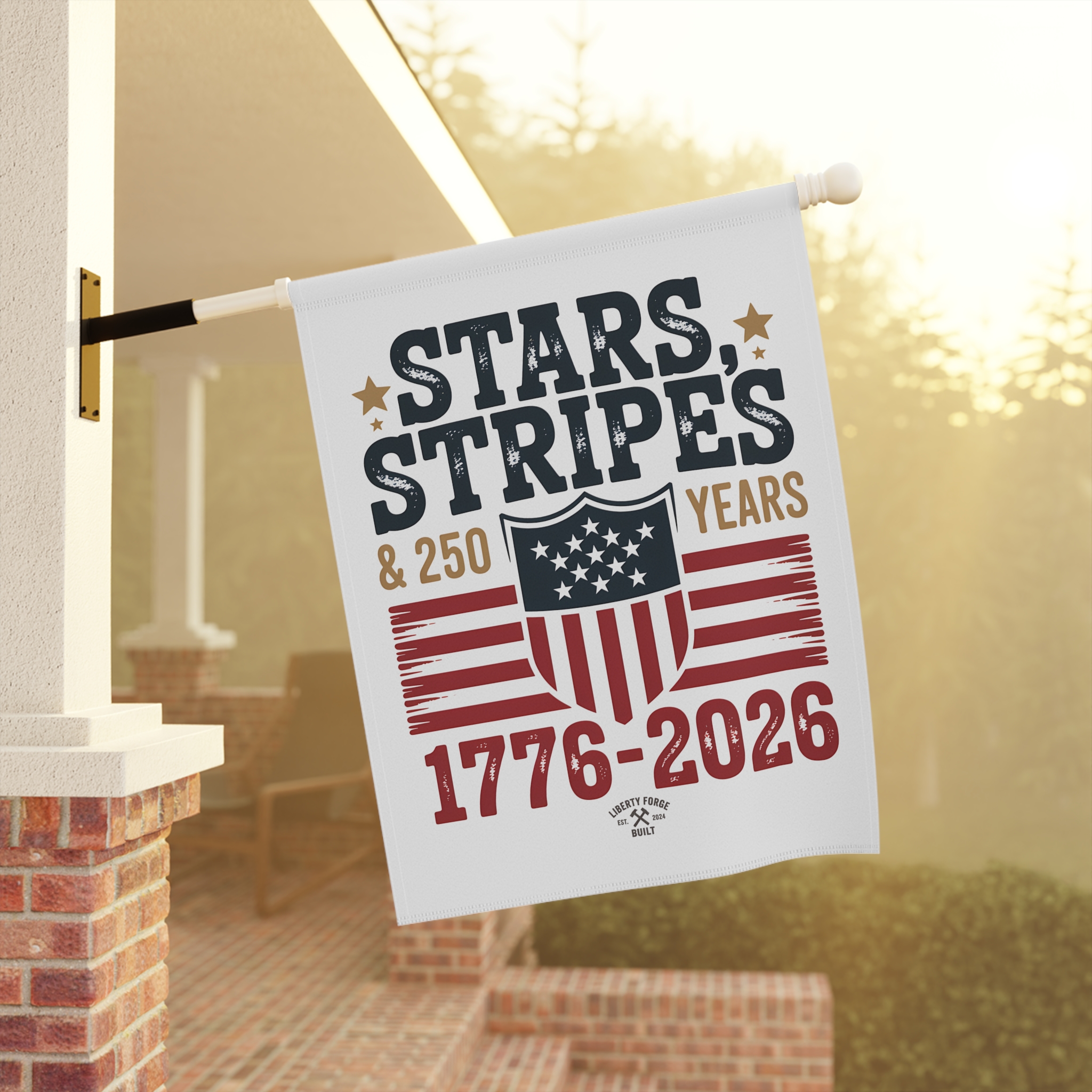 Stars & Stripes 1776-2026 Flag | 250th Anniversary Yard House Banner | America 250 Semiquincentennial - Image 9