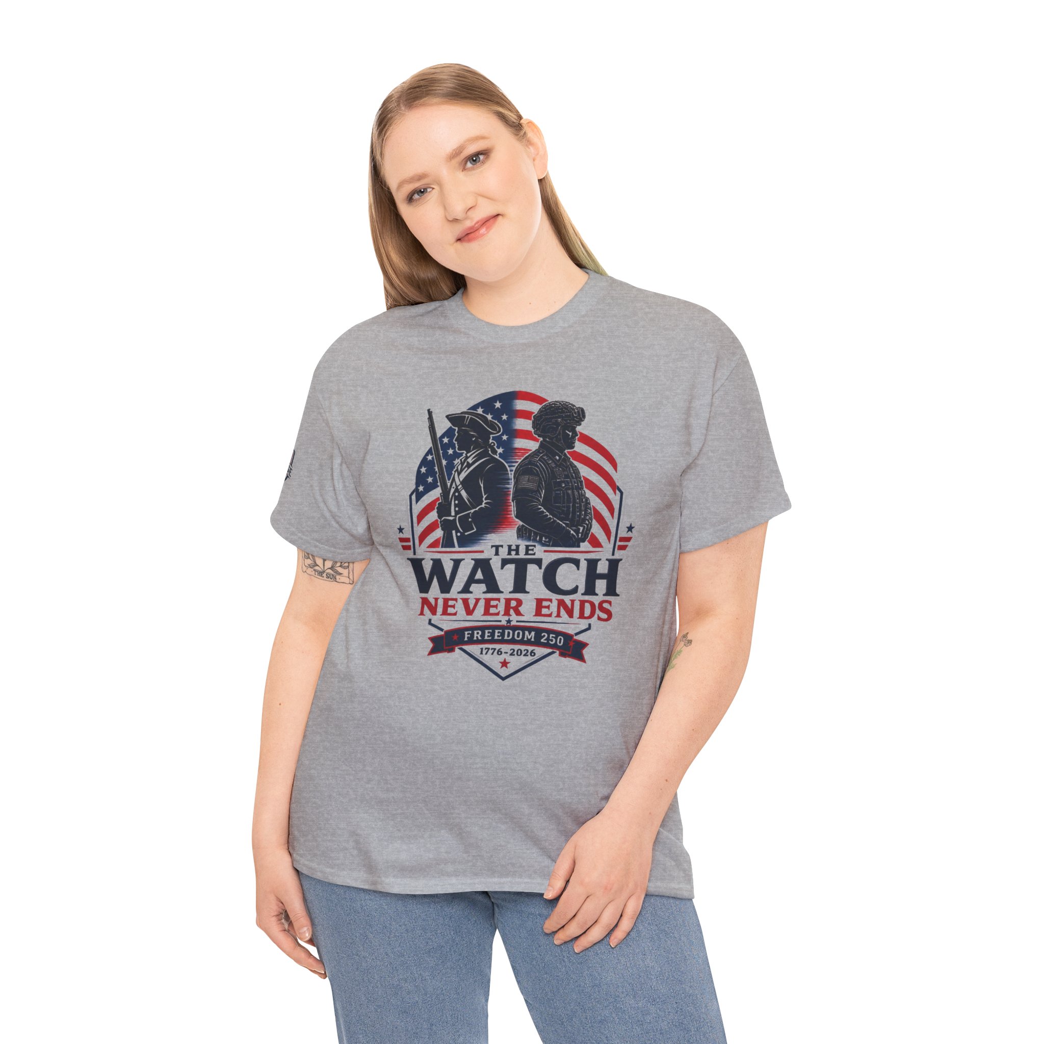 Soldier Watch Tee - The Watch Never Ends | Original Design 4 Soldier Watch Tee - The Watch Never Ends | Original Design - Image 4
