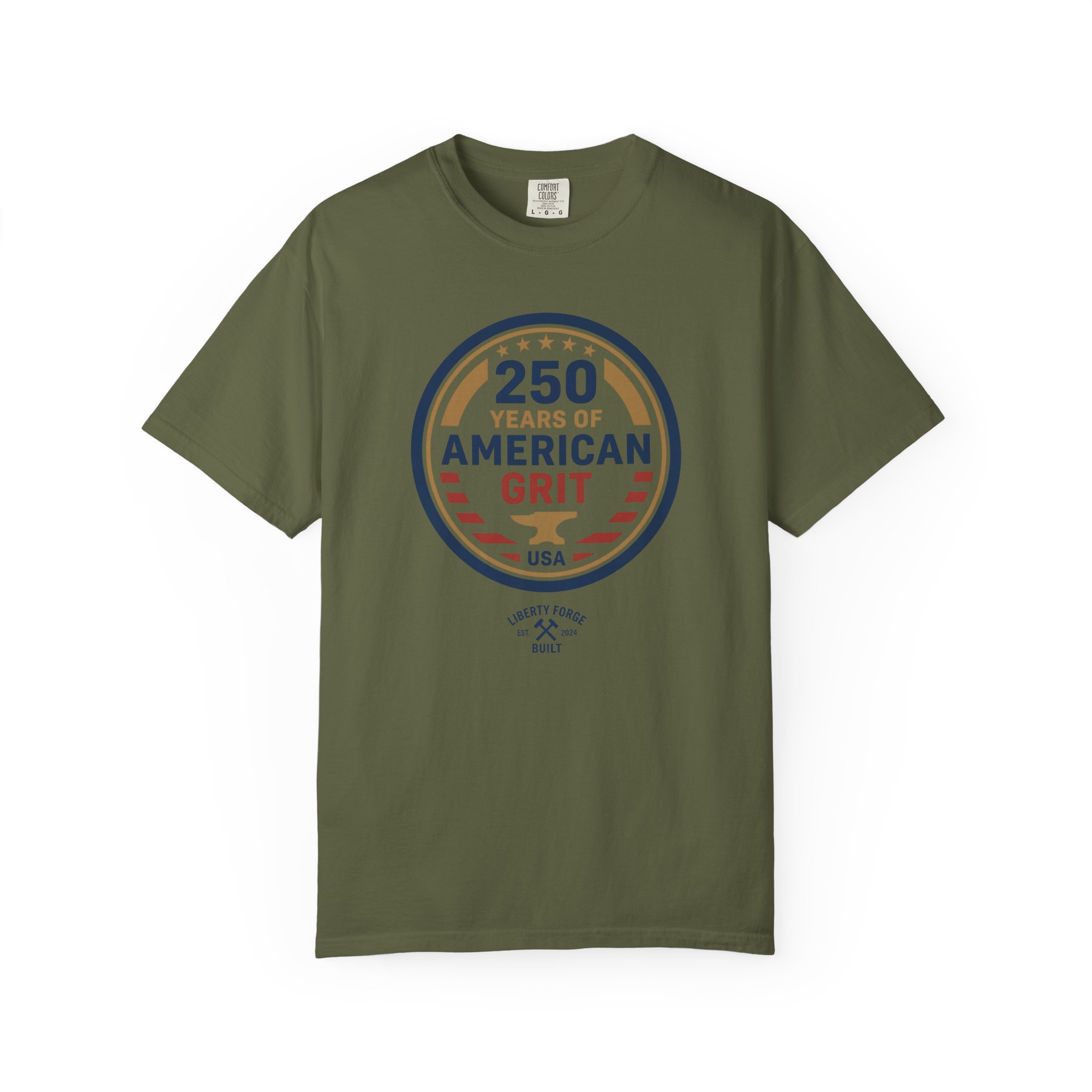 250 Years of American Grit Tee | Semiquincentennial 1776-2026 Patriotic Shirt | America 250 Gift - Image 4