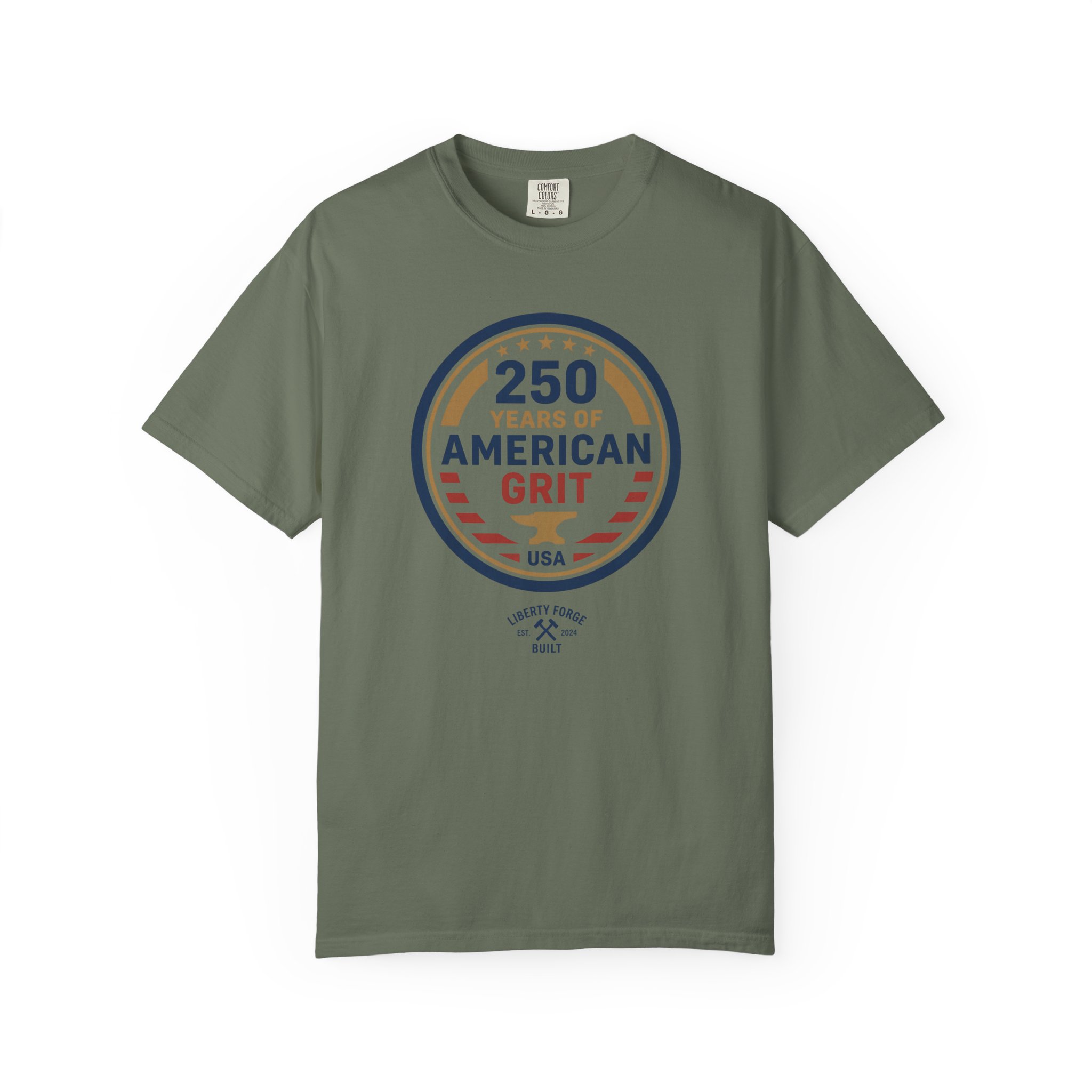 250 Years of American Grit Tee | Semiquincentennial 1776-2026 Patriotic Shirt | America 250 Gift - Image 6