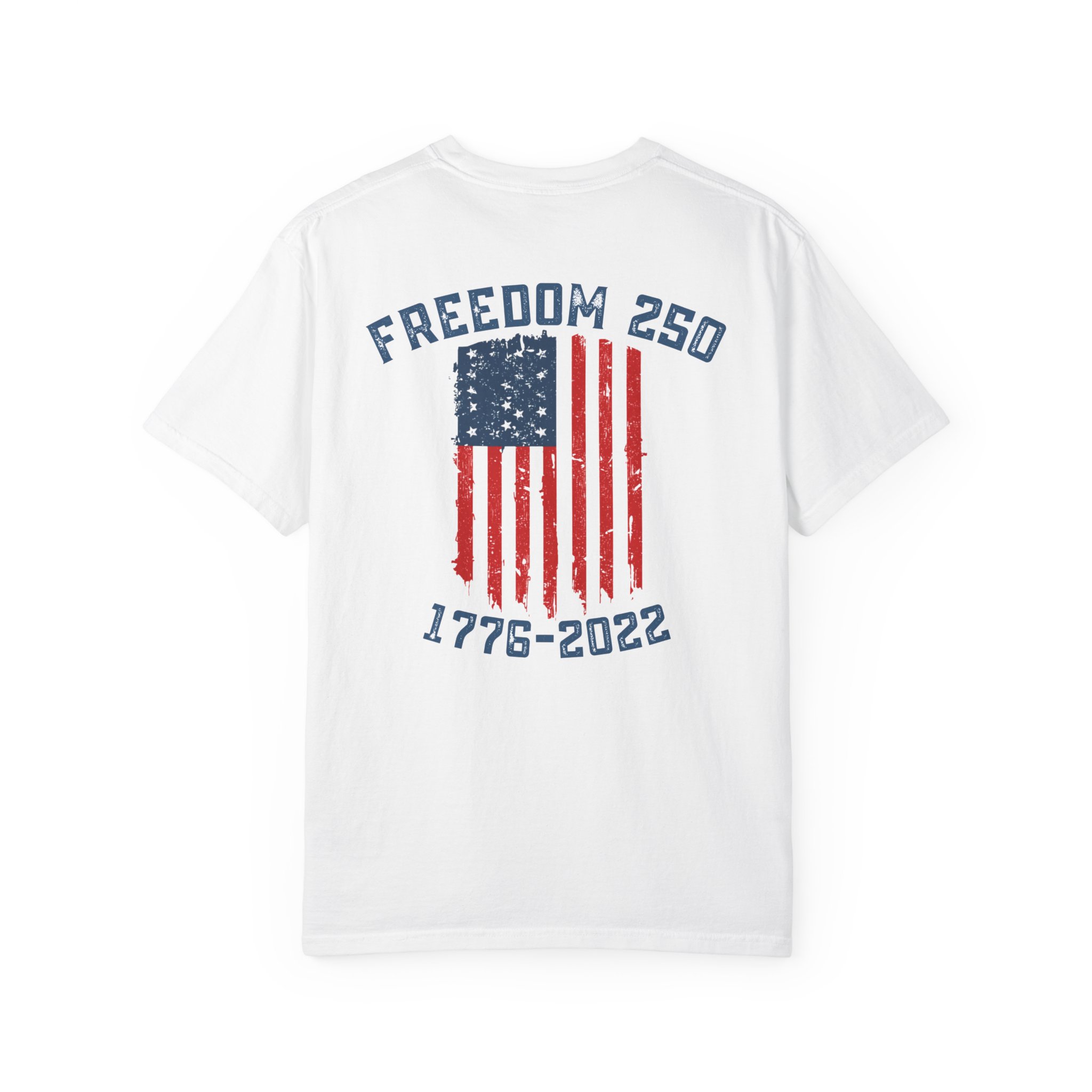 Freedom 250 American Flag Tee - 1776-2026 Semiquincentennial | Comfort Colors 4 Freedom 250 American Flag Tee - 1776-2026 Semiquincentennial | Comfort Colors - Image 4