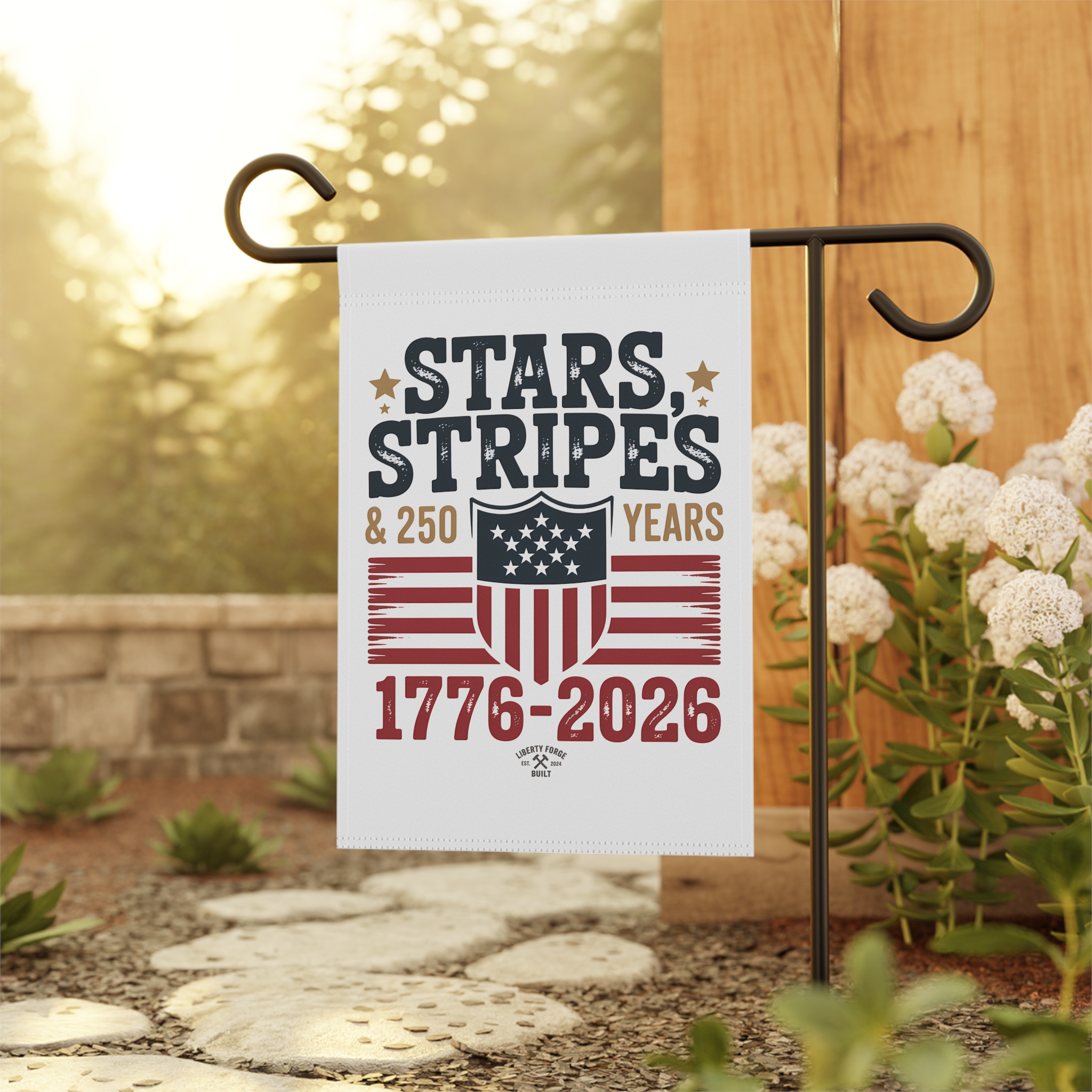 Stars & Stripes 1776-2026 Flag | 250th Anniversary Yard House Banner | America 250 Semiquincentennial - Image 4