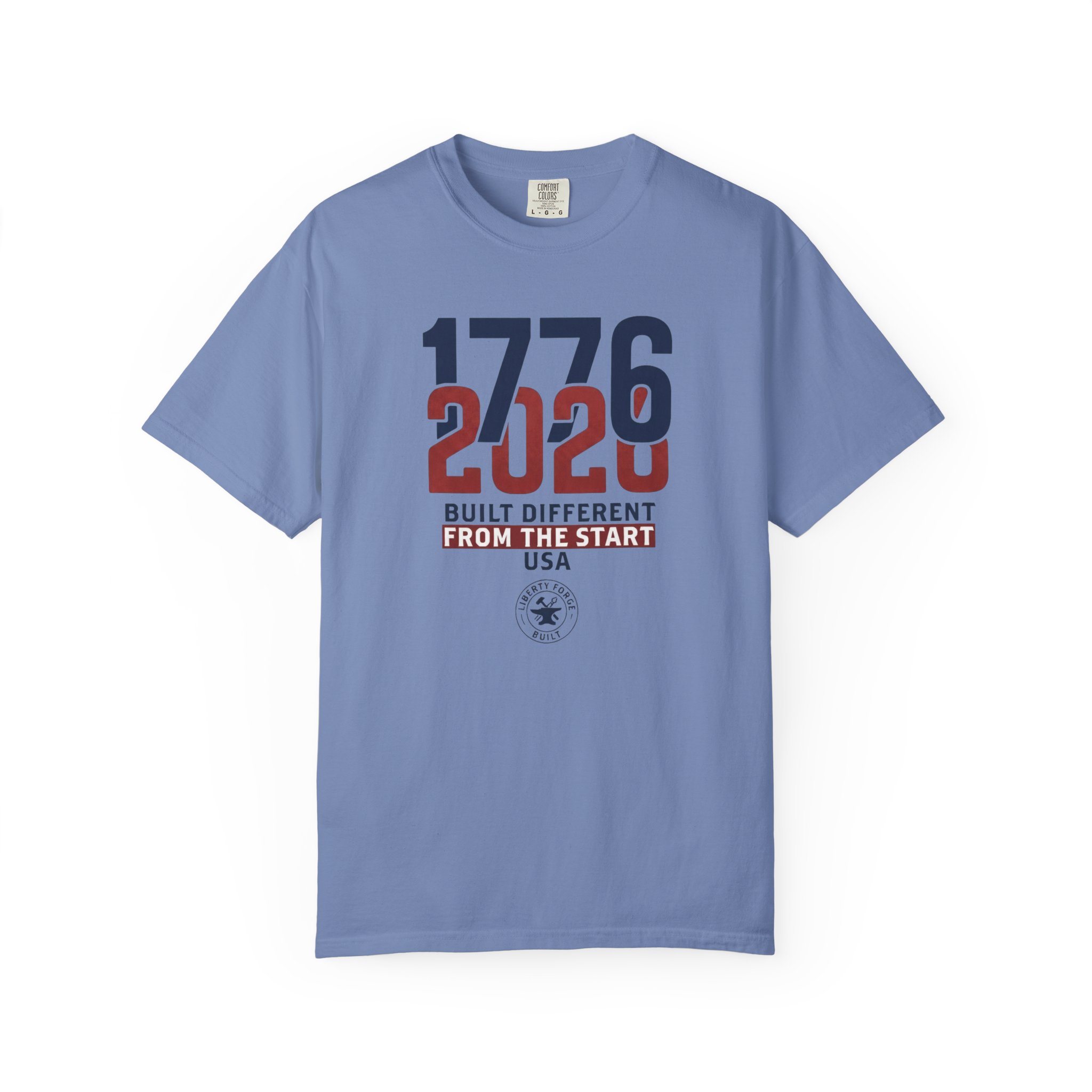 1776-2026 Semiquincentennial Tee | America 250 Built Different Shirt | 4th of July Patriotic Gift - Image 8