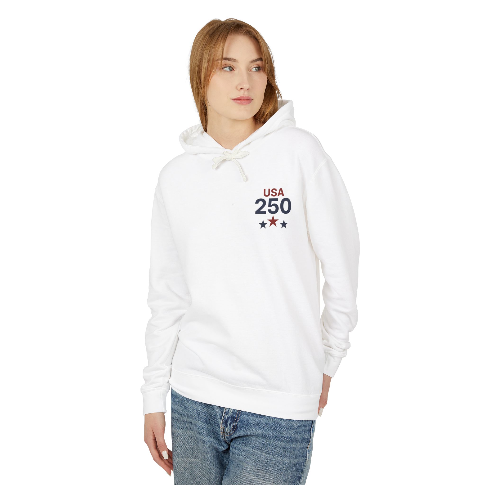 America 250 Navigating Freedom Ship Hoodie | Semiquincentennial Tall Ship Sweatshirt | Nautical Patriotic - Image 5