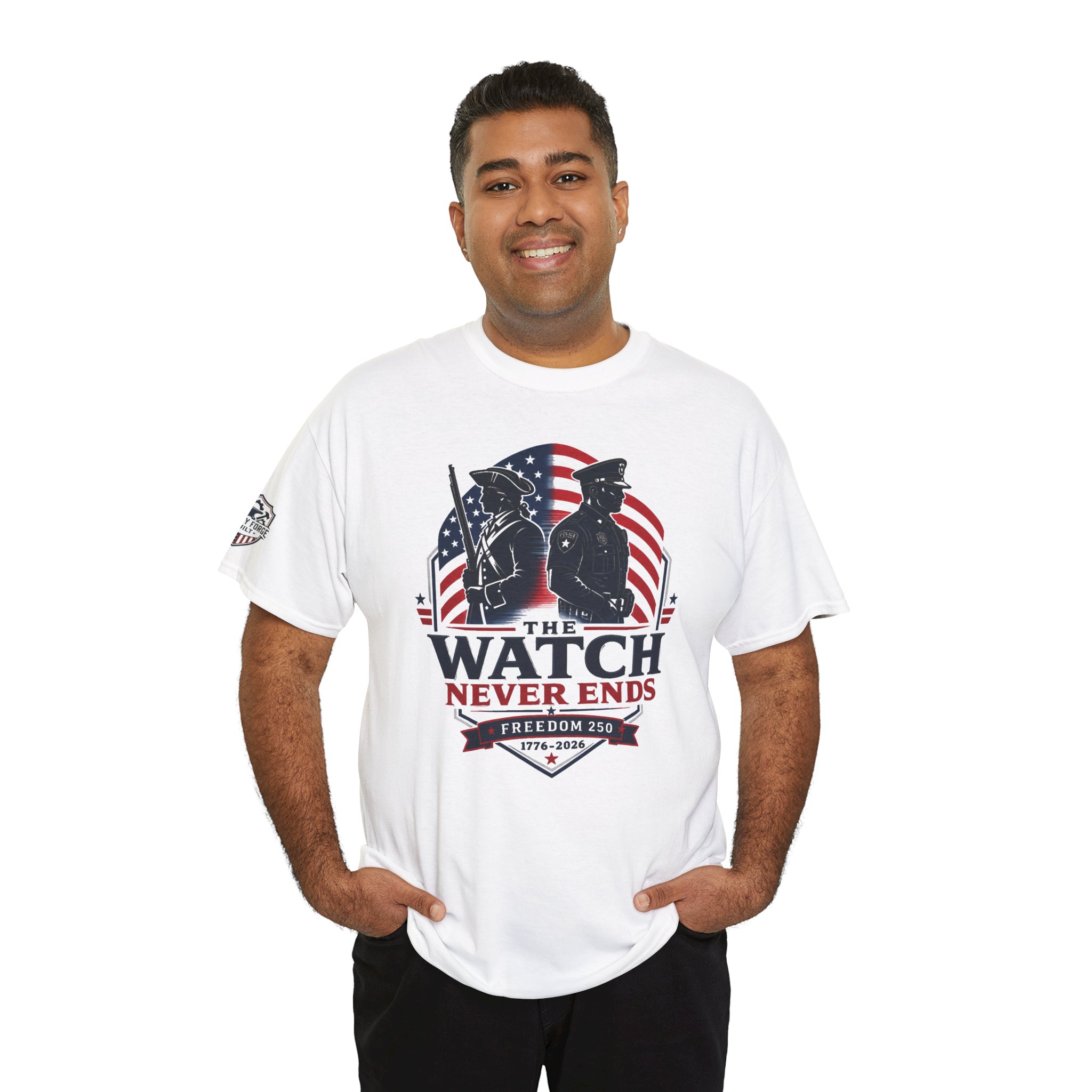 Patriotic Law Enforcement Tee - Thin Blue Line Americana | Original Design 1 Patriotic Law Enforcement Tee - Thin Blue Line Americana | Original Design