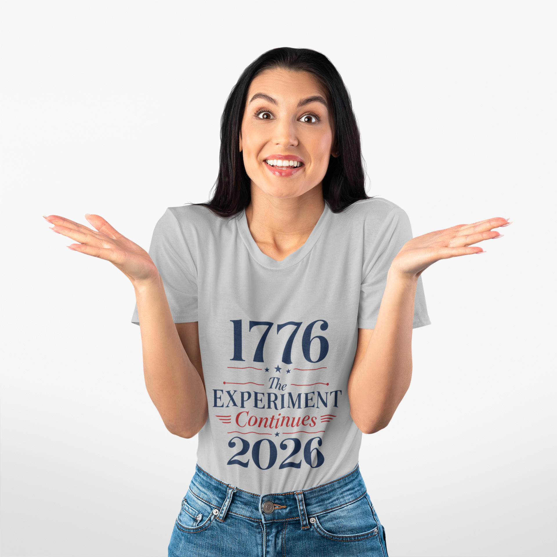 The Experiment Continues Tee - 1776-2026 America 250 | Original Design 4 The Experiment Continues Tee - 1776-2026 America 250 | Original Design - Image 4