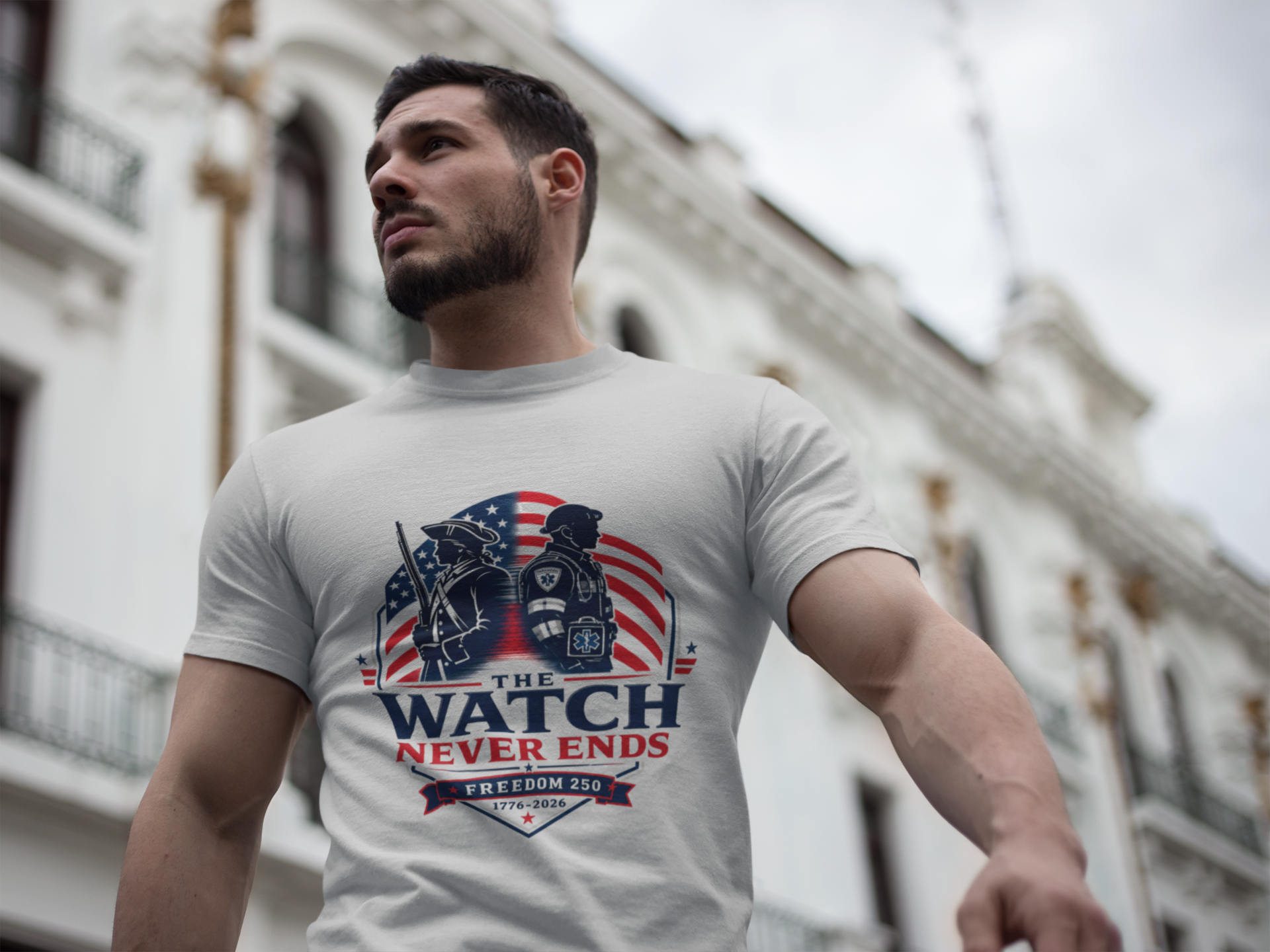 Retired Paramedic Tee - The Watch Never Ends | Original Design 1 Retired Paramedic Tee - The Watch Never Ends | Original Design