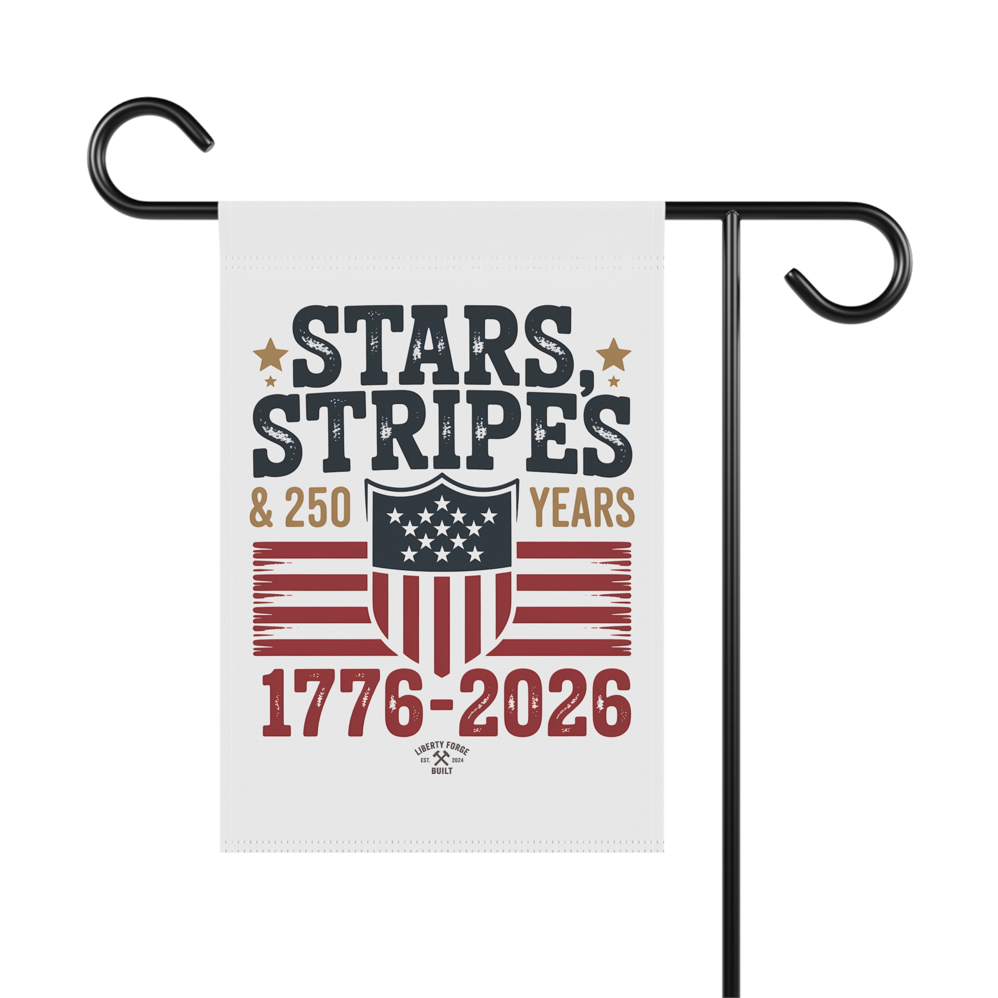 Stars & Stripes 1776-2026 Flag | 250th Anniversary Yard House Banner | America 250 Semiquincentennial - Image 2