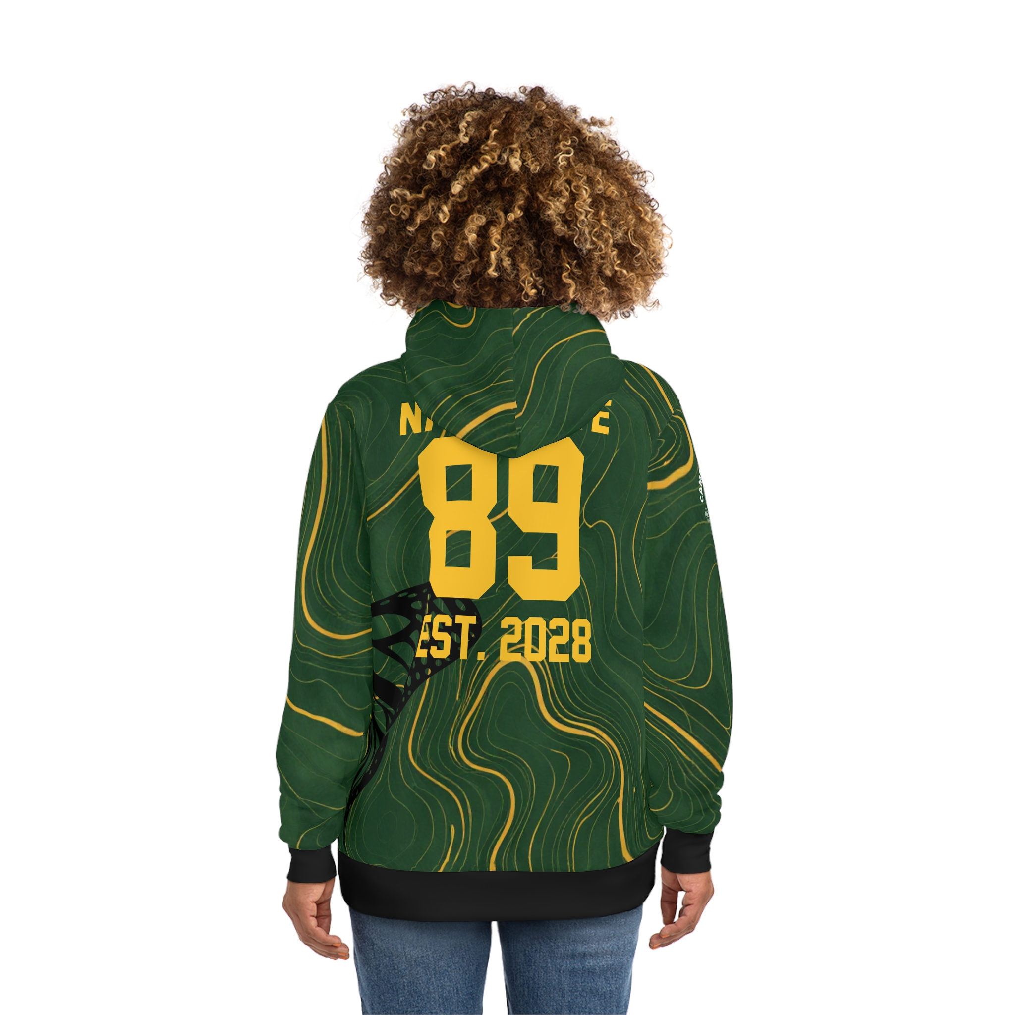 Mariposa Mentors Green Marble Hoodie — Custom Nameplate & Number, Est. 2028 7 Mariposa Mentors Green Marble Hoodie — Custom Nameplate & Number, Est. 2028 - Image 7