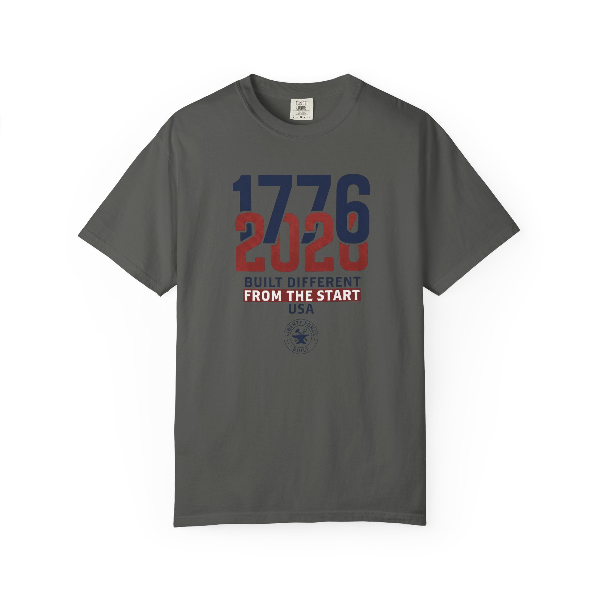 1776-2026 Semiquincentennial Tee | America 250 Built Different Shirt | 4th of July Patriotic Gift - Image 3