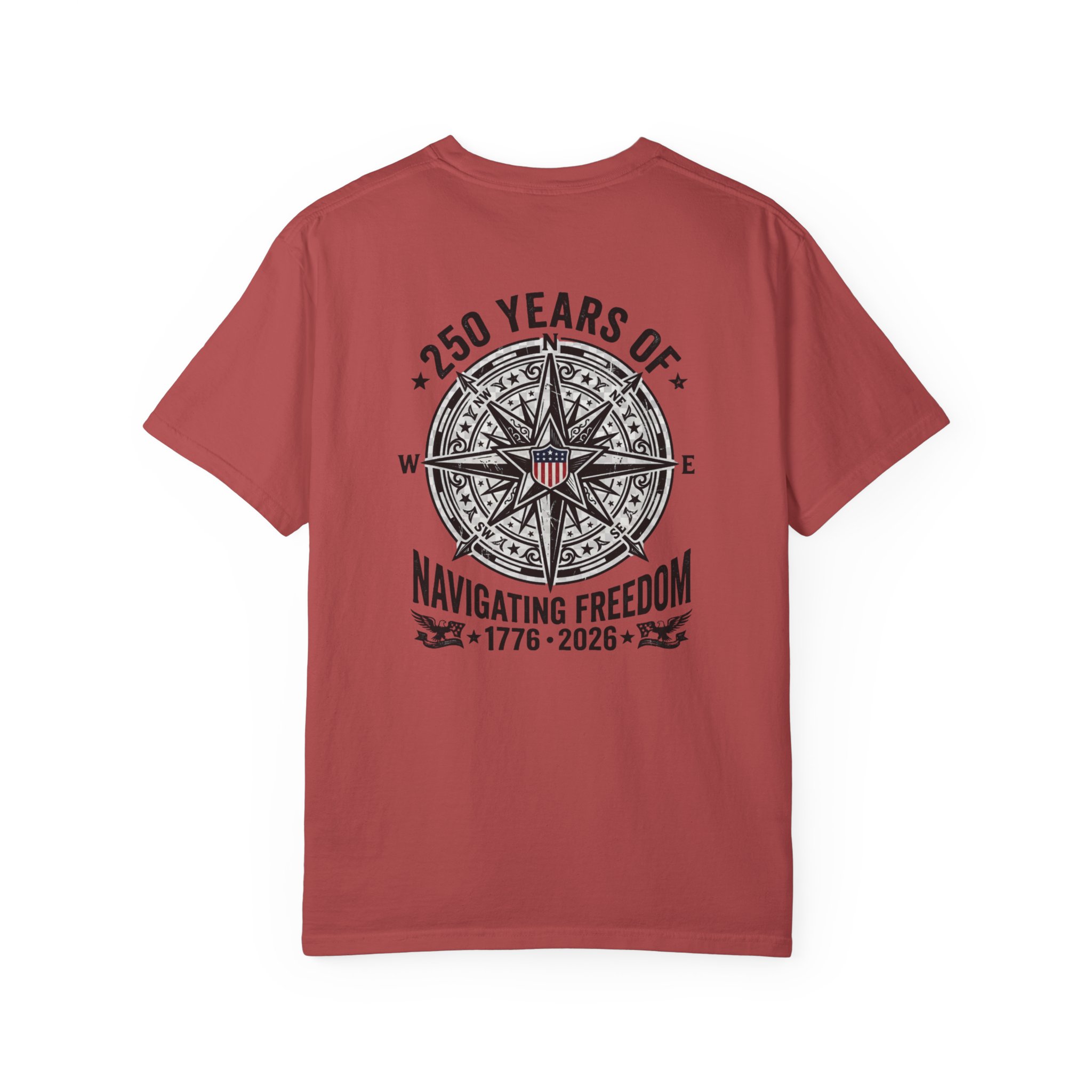 Vintage Nautical Compass Rose Tee | 250th Anniversary Maritime Shirt | Coastal America 250 New England