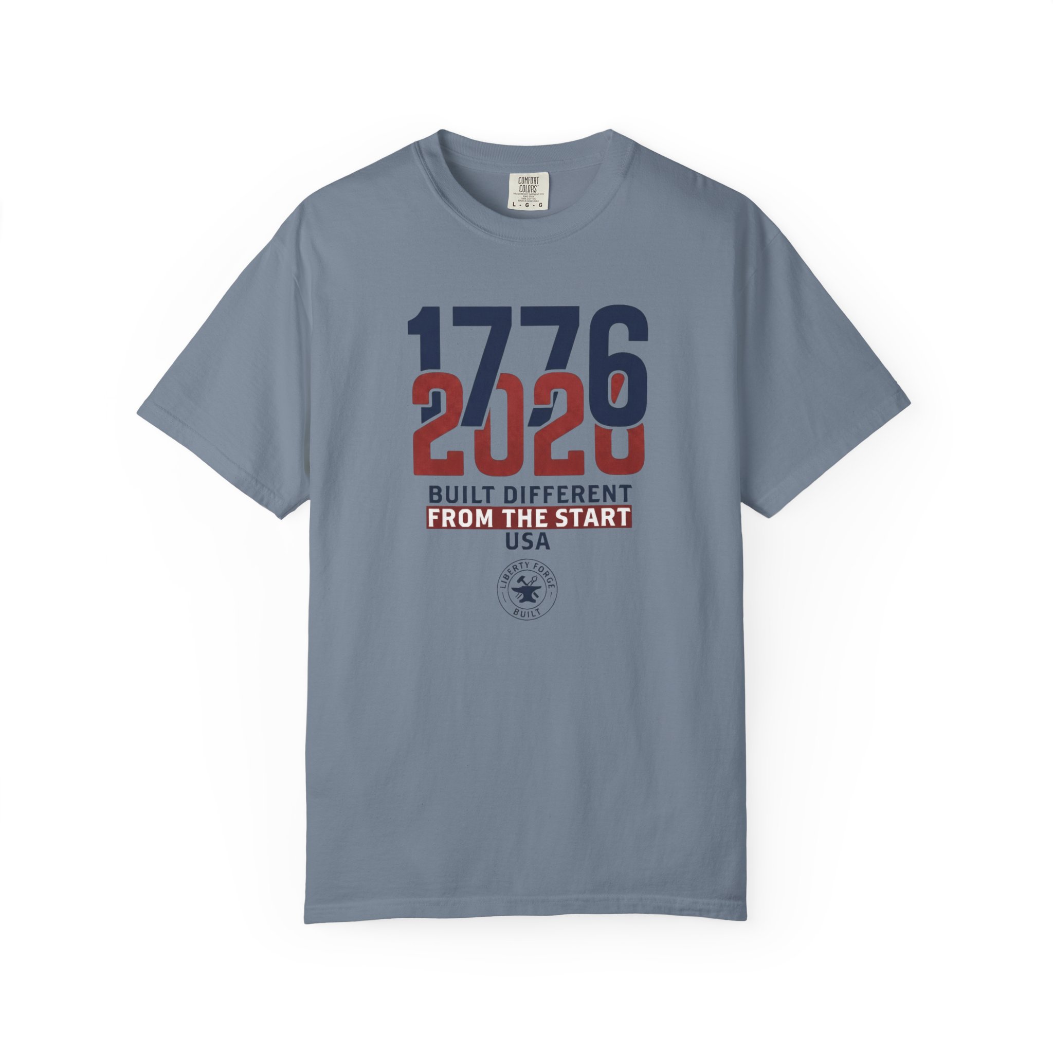 1776-2026 Semiquincentennial Tee | America 250 Built Different Shirt | 4th of July Patriotic Gift - Image 9