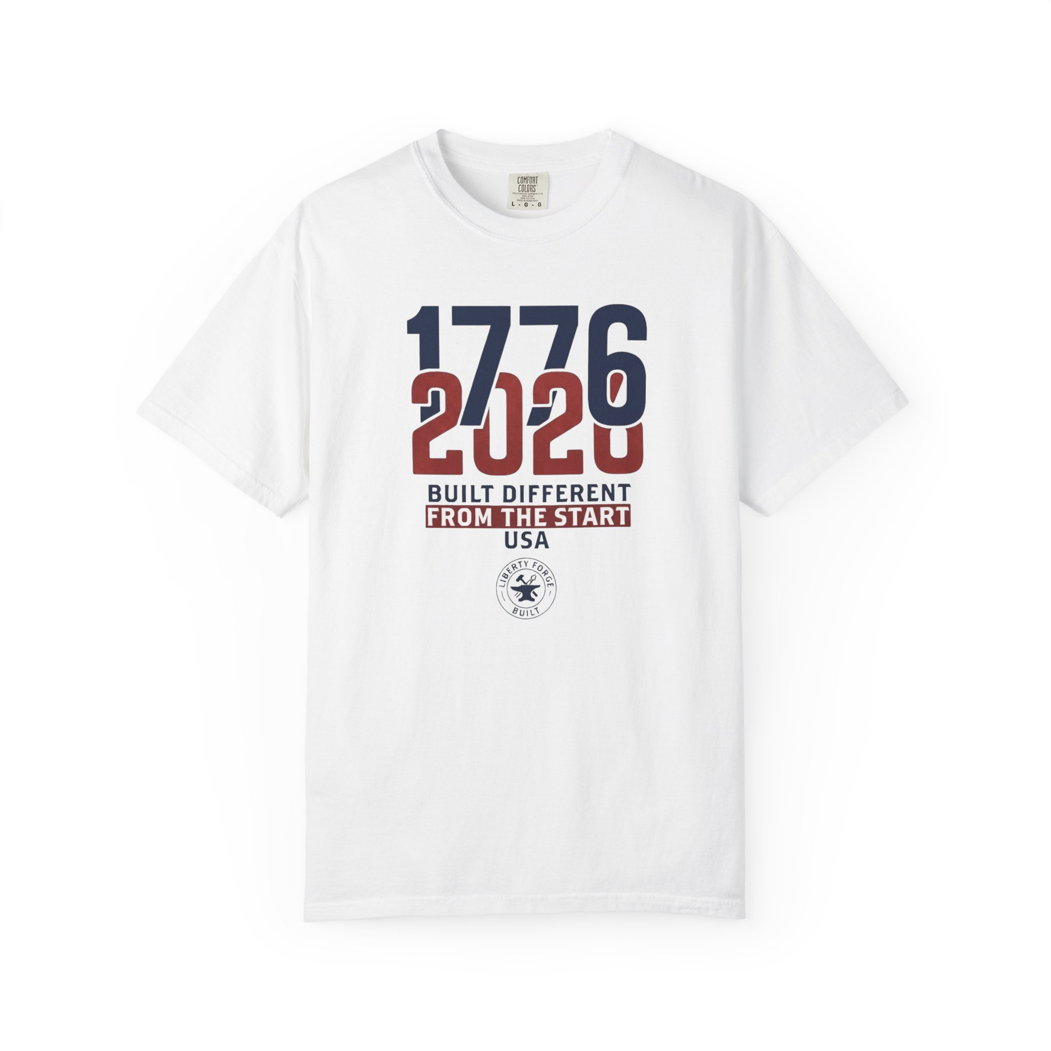 1776-2026 Semiquincentennial Tee | America 250 Built Different Shirt | 4th of July Patriotic Gift
