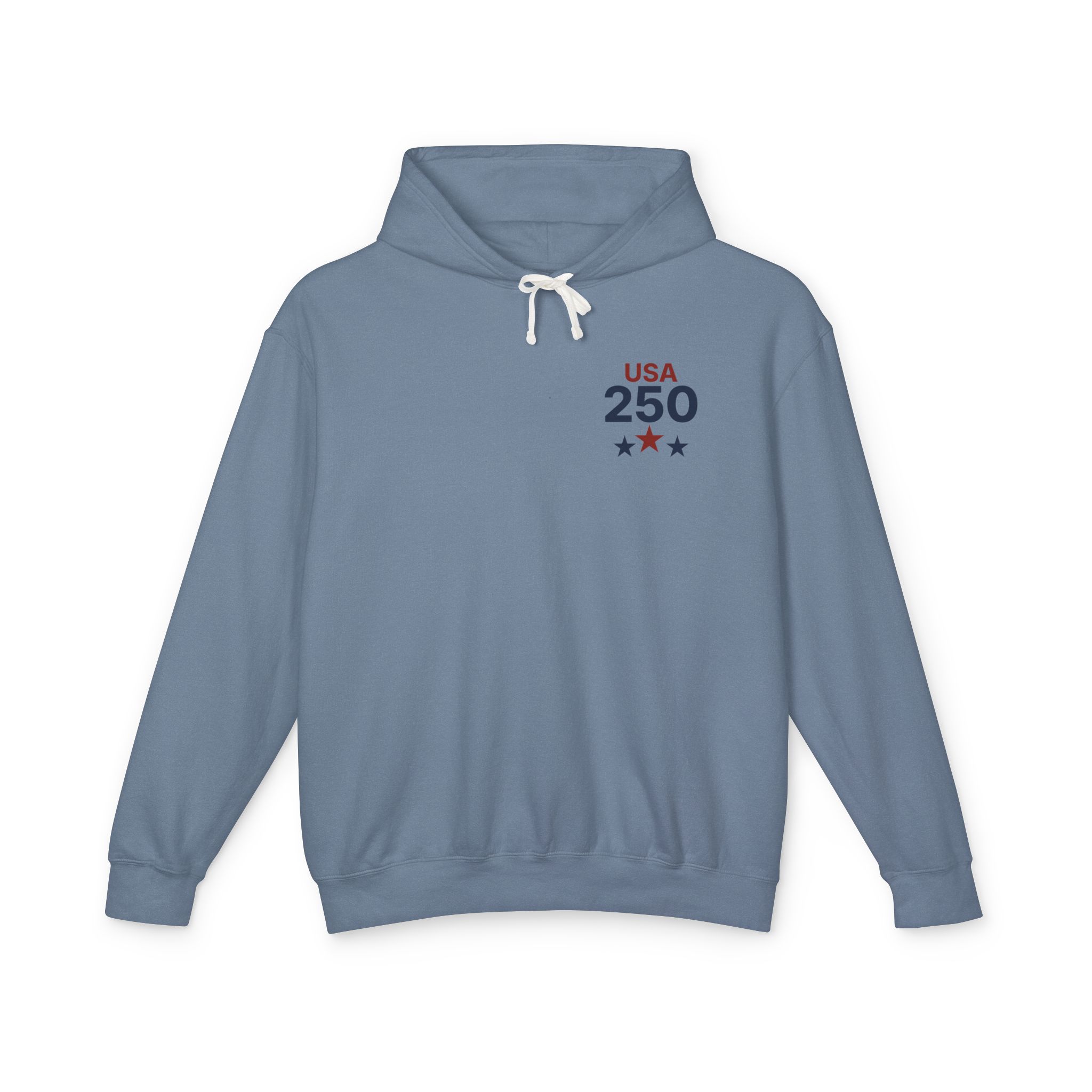 America 250 Navigating Freedom Ship Hoodie | Semiquincentennial Tall Ship Sweatshirt | Nautical Patriotic - Image 3