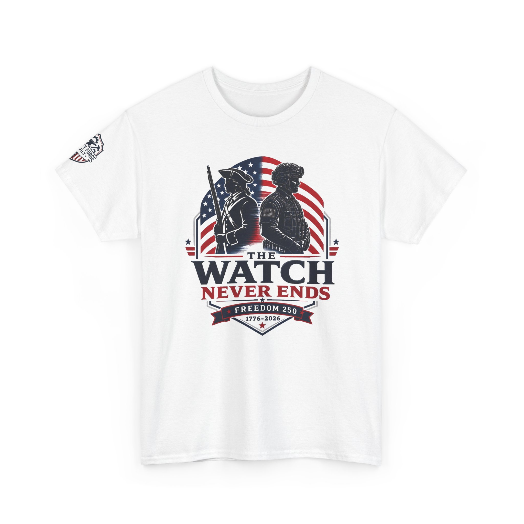 Soldier Watch Tee - The Watch Never Ends | Original Design 3 Soldier Watch Tee - The Watch Never Ends | Original Design - Image 3