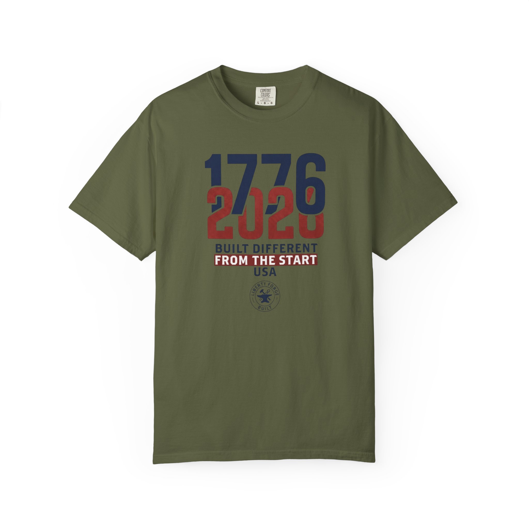 1776-2026 Semiquincentennial Tee | America 250 Built Different Shirt | 4th of July Patriotic Gift - Image 4