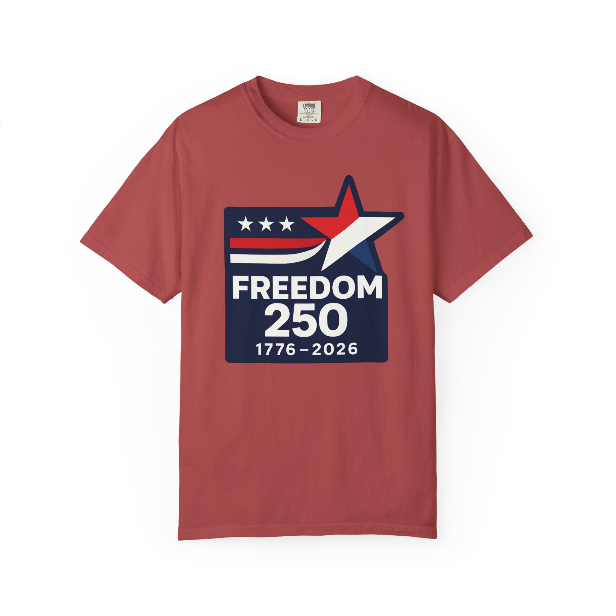 Freedom 250 Tee | America 250 Star Flag Patriotic Shirt | Semiquincentennial 1776-2026 Gift - Image 14