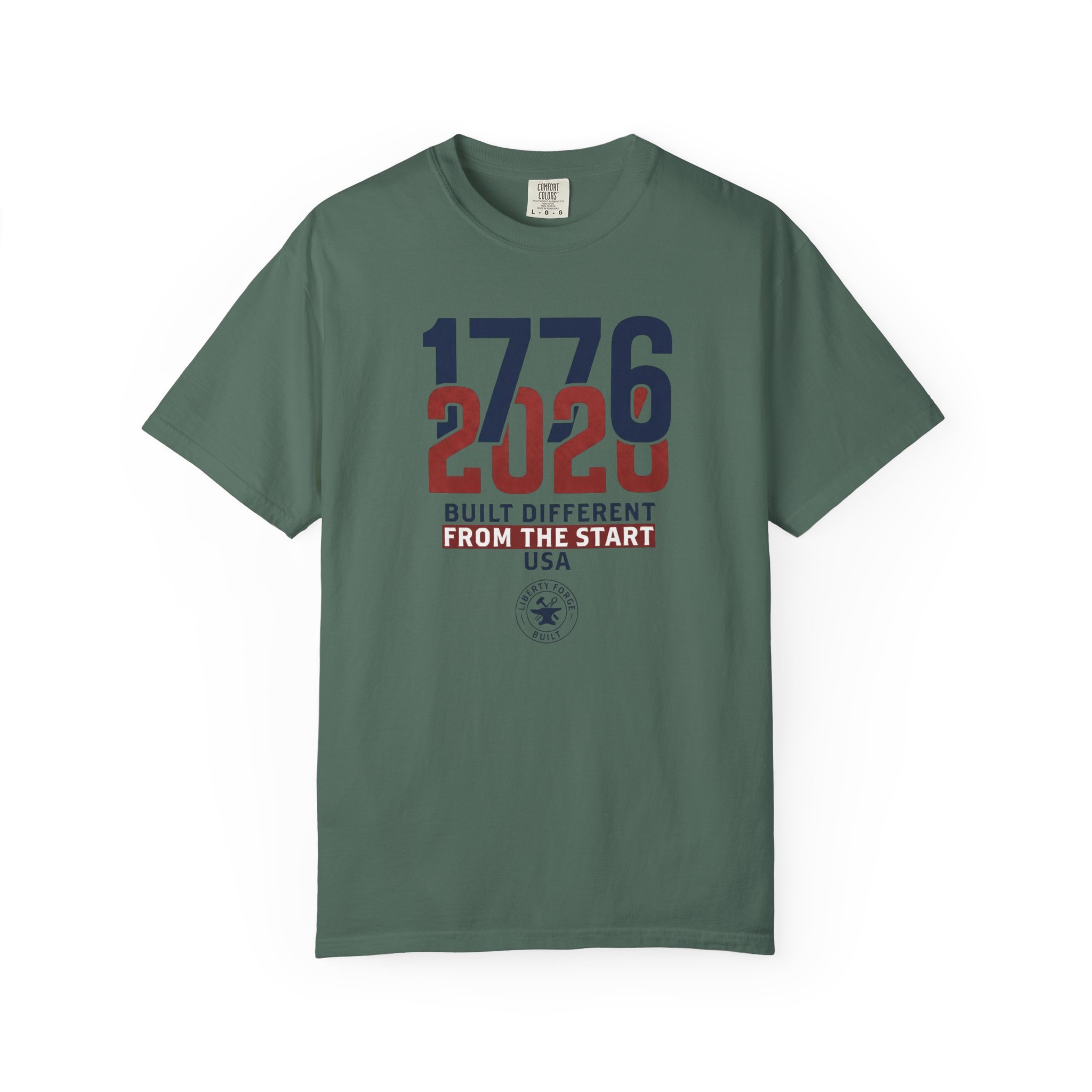 1776-2026 Semiquincentennial Tee | America 250 Built Different Shirt | 4th of July Patriotic Gift - Image 7