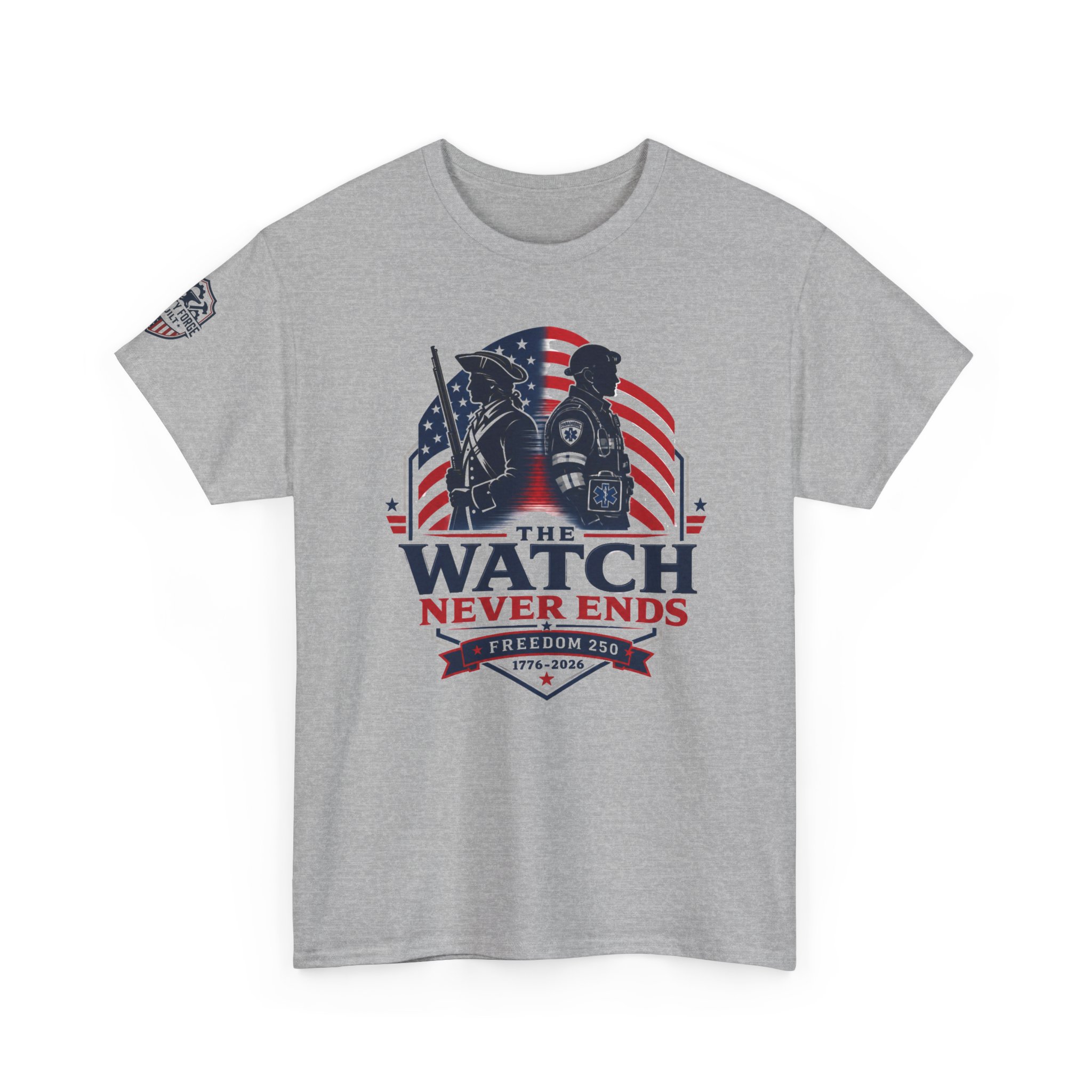 Retired Paramedic Tee - The Watch Never Ends | Original Design 5 Retired Paramedic Tee - The Watch Never Ends | Original Design - Image 5