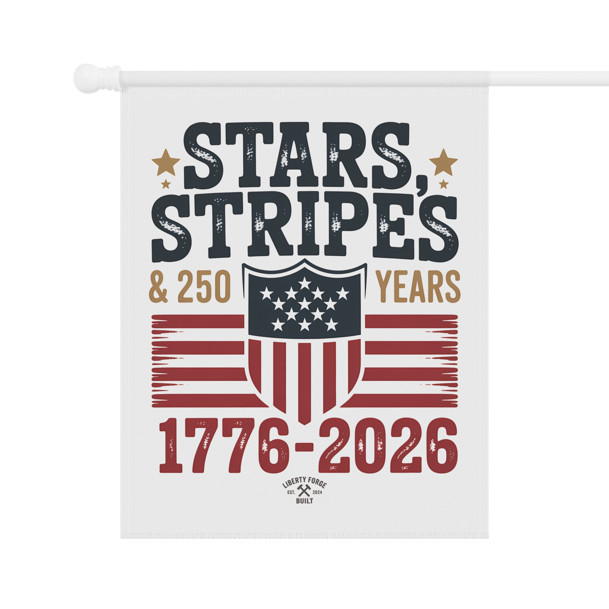 Stars & Stripes 1776-2026 Flag | 250th Anniversary Yard House Banner | America 250 Semiquincentennial - Image 7