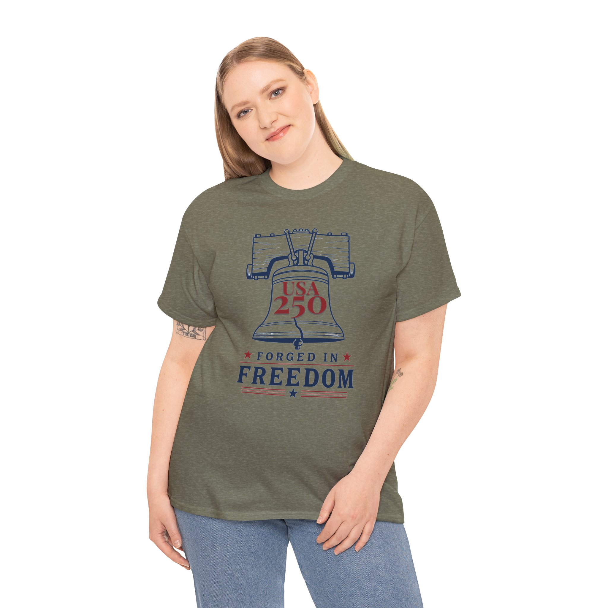 Liberty Bell 250 Tee - 1776-2026 Semiquincentennial | Original Design 5 Liberty Bell 250 Tee - 1776-2026 Semiquincentennial | Original Design - Image 5