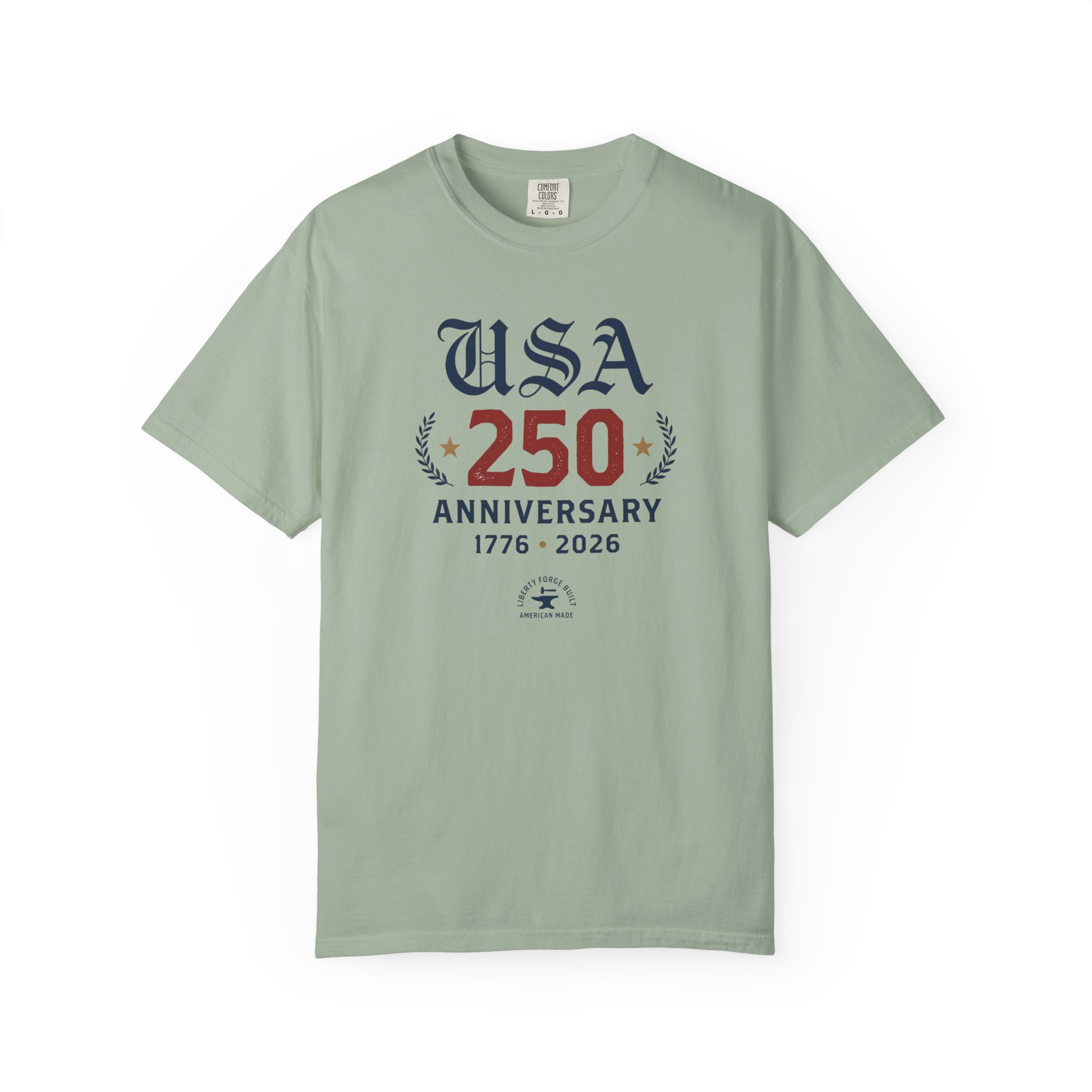 USA 250 Anniversary Tee | 1776-2026 Old English Patriotic Shirt | Semiquincentennial Gift - Image 5