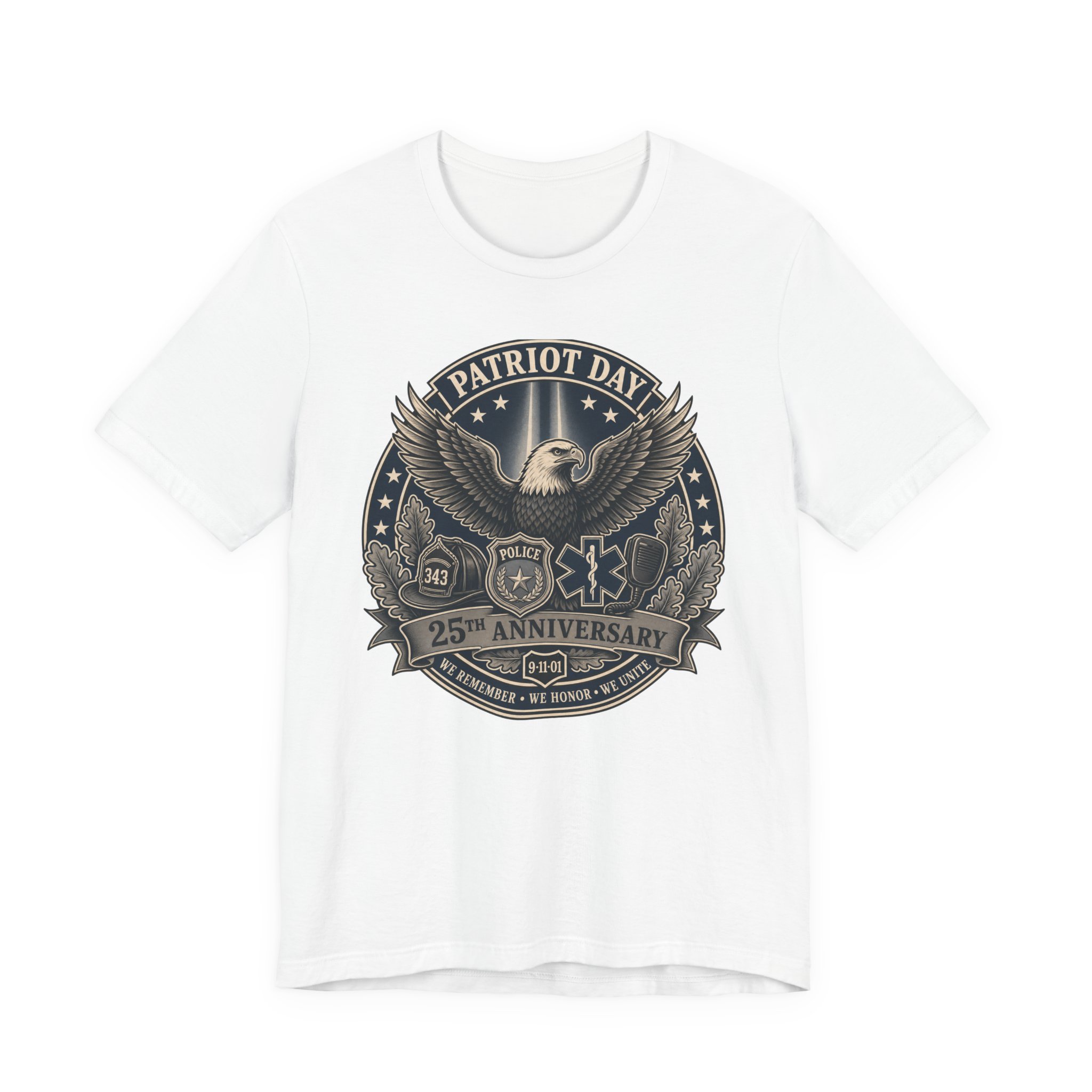 9/11 Memorial Tee | First Responder Tribute Shirt 6 9/11 Memorial Tee | First Responder Tribute Shirt - Image 6