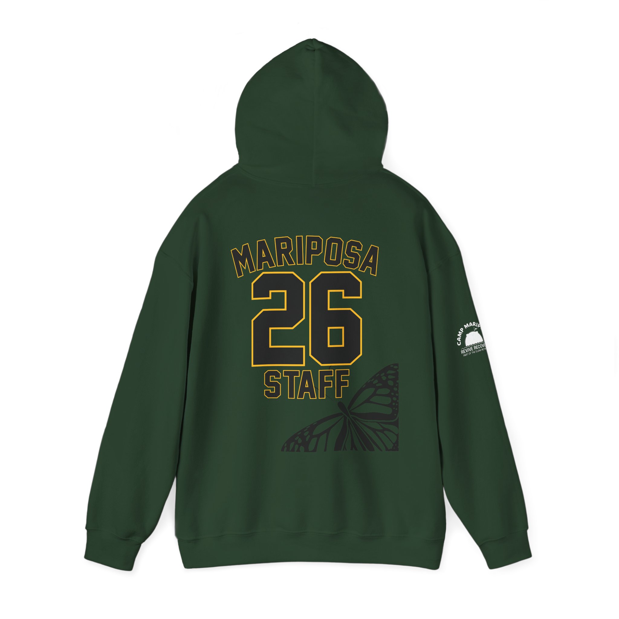 Mariposa Mentors Hoodie — Staff Number 26 Butterfly Crew Sweatshirt 3 Mariposa Mentors Hoodie — Staff Number 26 Butterfly Crew Sweatshirt - Image 3