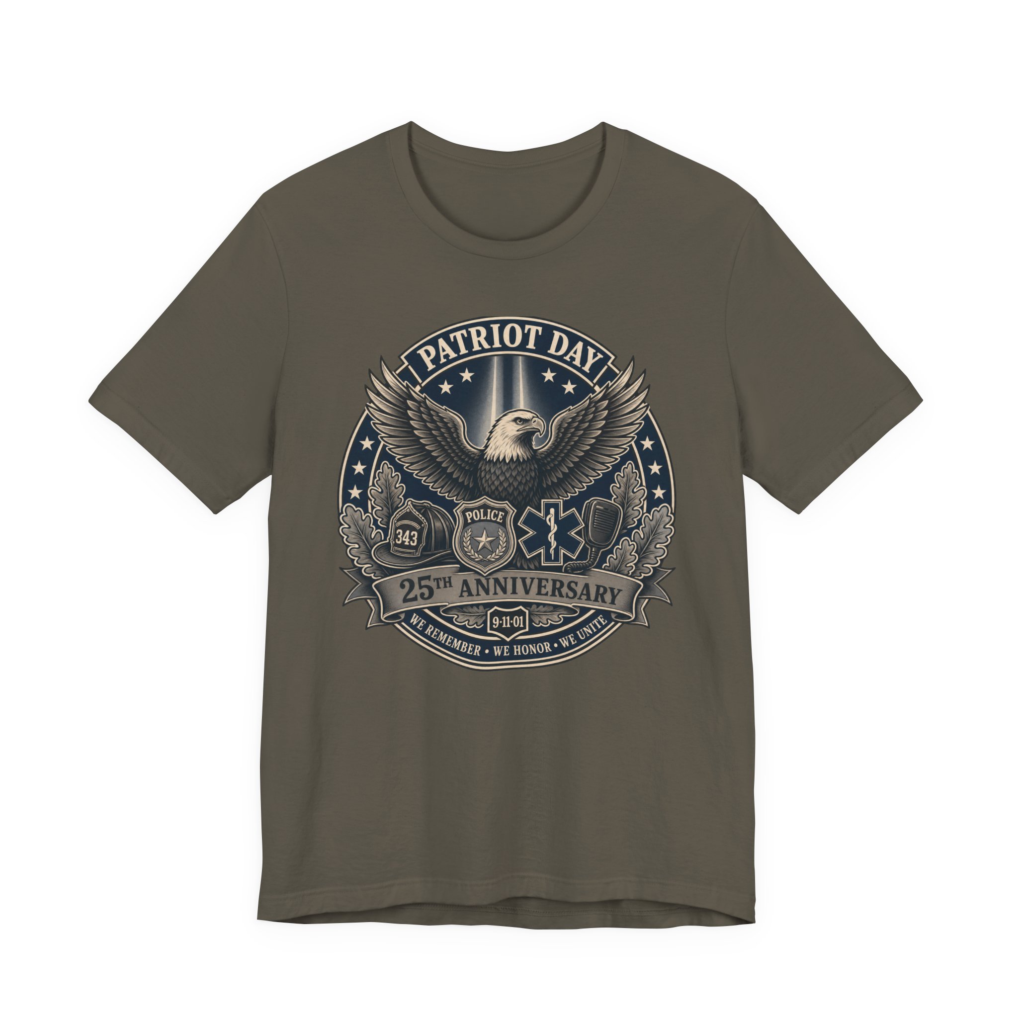 9/11 Memorial Tee | First Responder Tribute Shirt 14 9/11 Memorial Tee | First Responder Tribute Shirt - Image 14