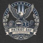 Patriot Day Eagle Crest Tee