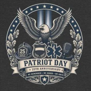 Patriot Day Eagle Crest Tee