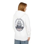 250 Years Navigating Freedom Ship Hoodie | USA 1776-2026 Patriotic - Image 12