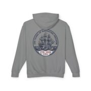 250 Years Navigating Freedom Ship Hoodie | USA 1776-2026 Patriotic - Image 22