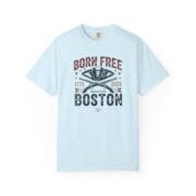 Born Free in Boston Tricorn Hat T-Shirt