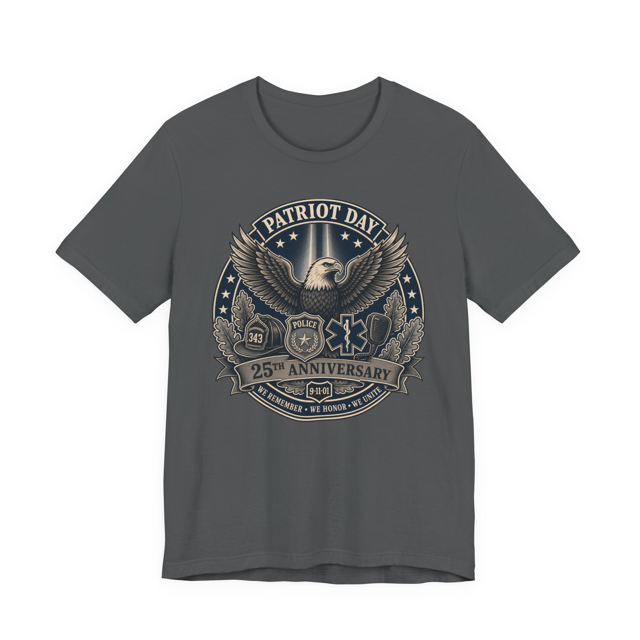 9/11 Memorial Tee | First Responder Tribute Shirt 25 9/11 Memorial Tee | First Responder Tribute Shirt - Image 25